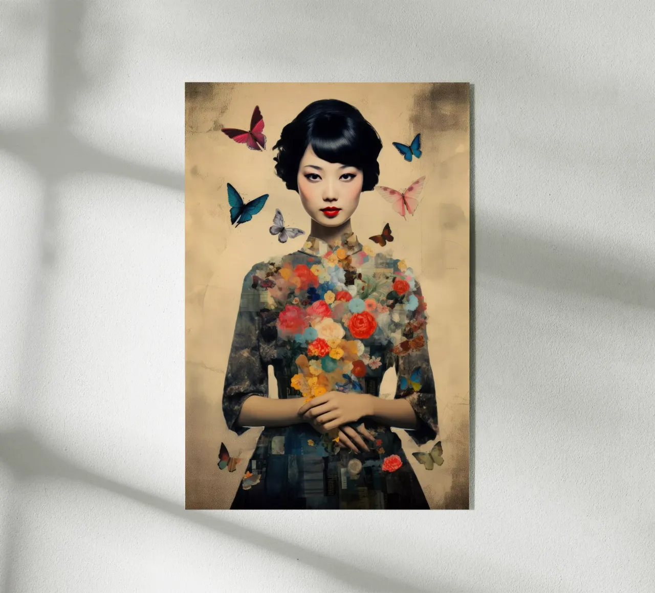 Farfalla asiatica plexiglass da Tameo