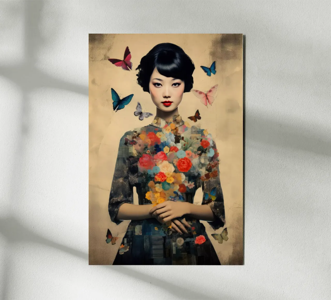 Farfalla asiatica pannello forex da Tameo