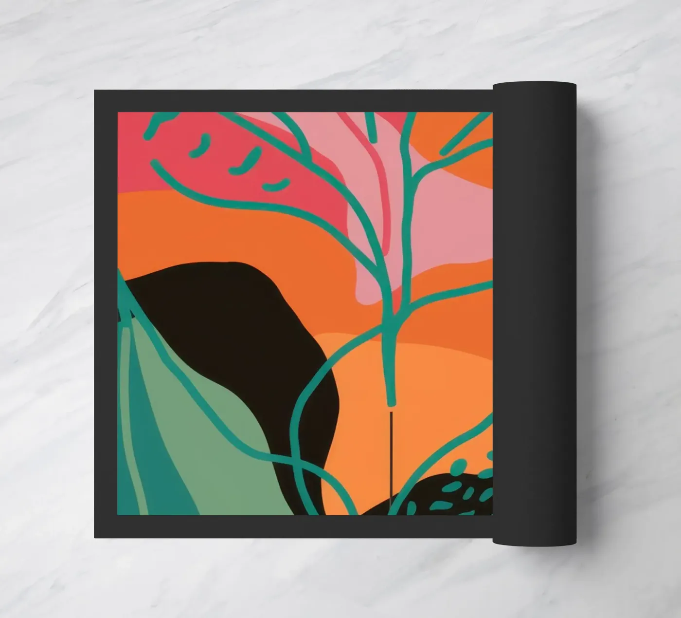 Warm Window Garden deurmat van Thistle Bloom