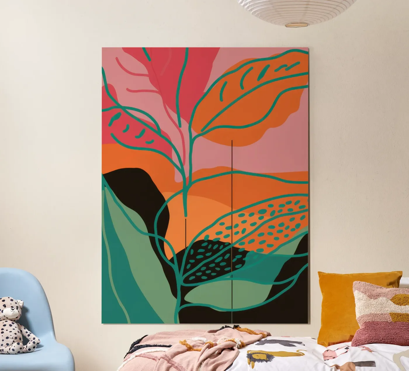 Warm Window Garden poster van Thistle Bloom