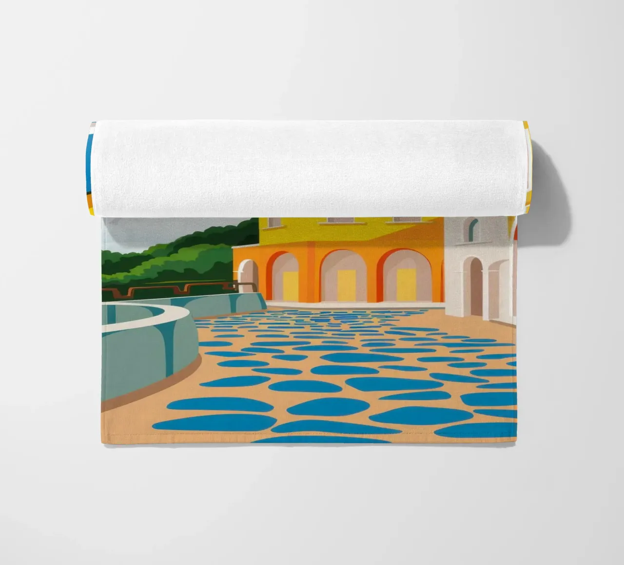 Terrazza al limone vista mare telo mare da Frosh Pallete