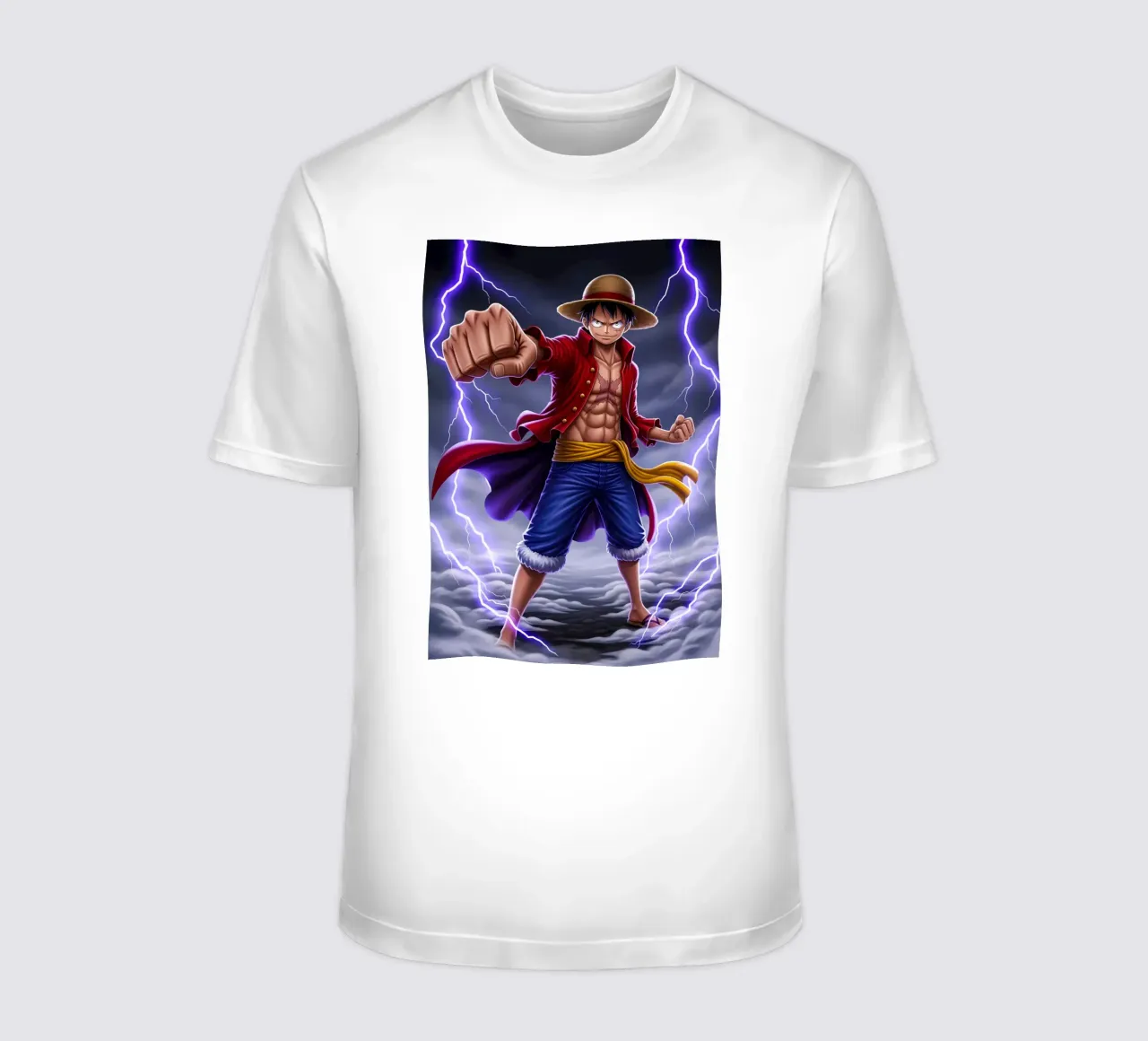 Monkey D Luffy - One Piece t-shirt da Lembayung art