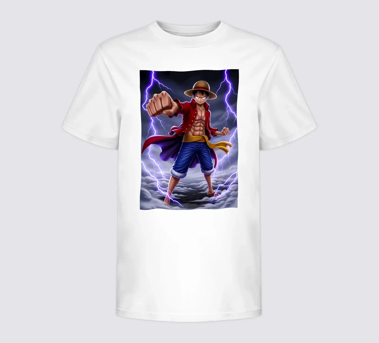 Monkey D Luffy - One Piece t-shirt bambini da Lembayung art