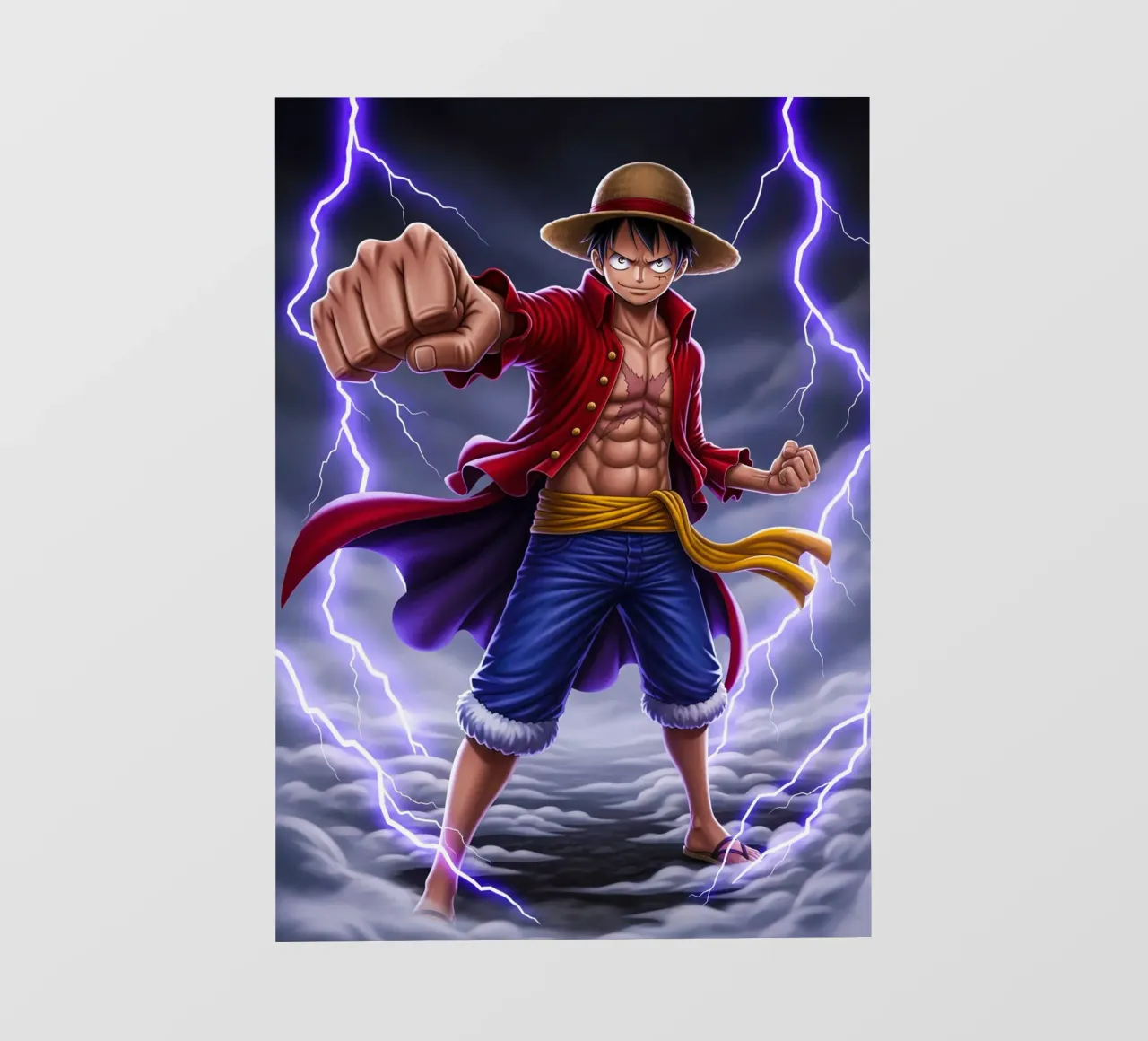 Monkey D Luffy - One Piece telo in pvc da Lembayung art