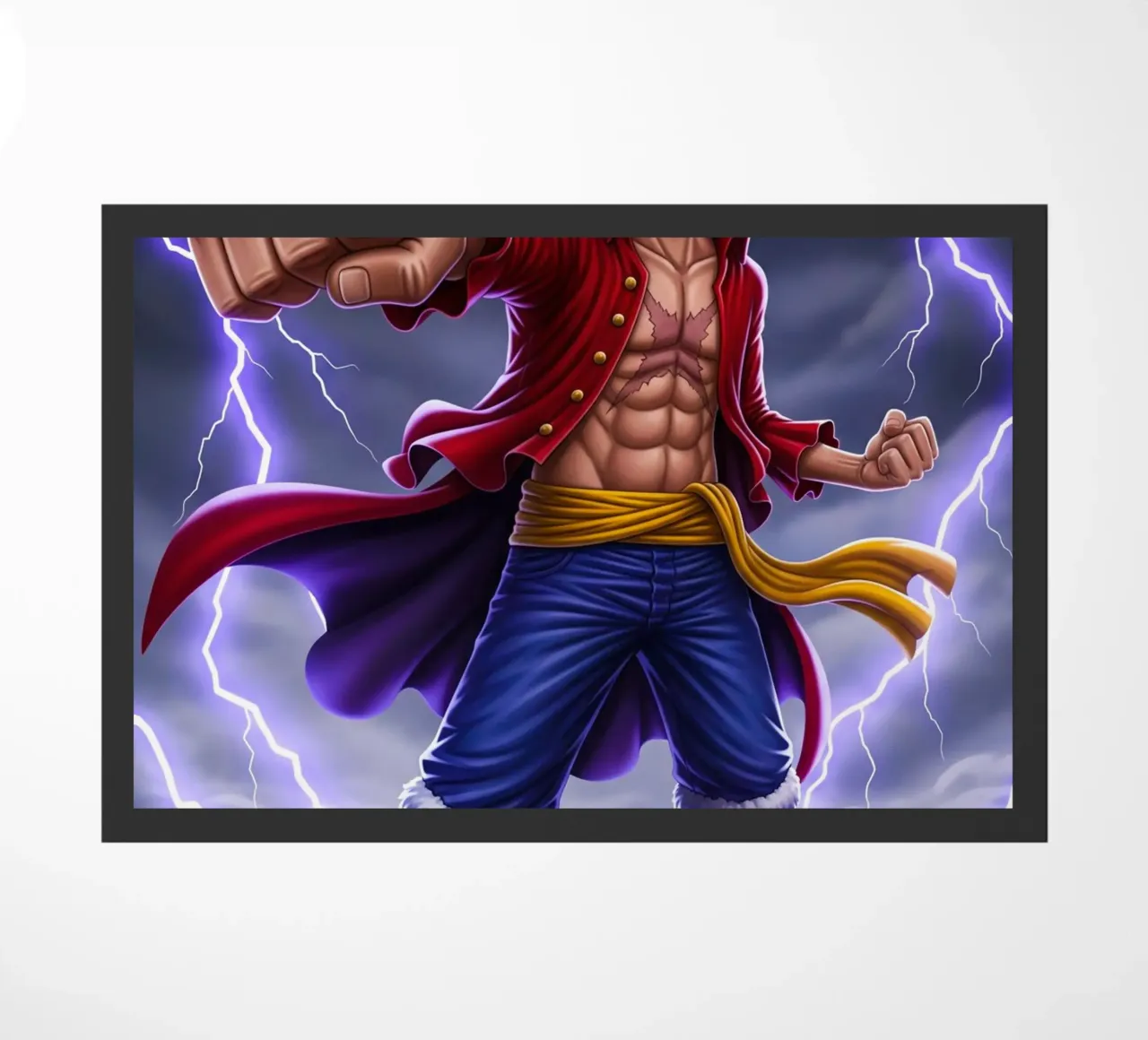 Monkey D Luffy - One Piece zerbino da Lembayung art