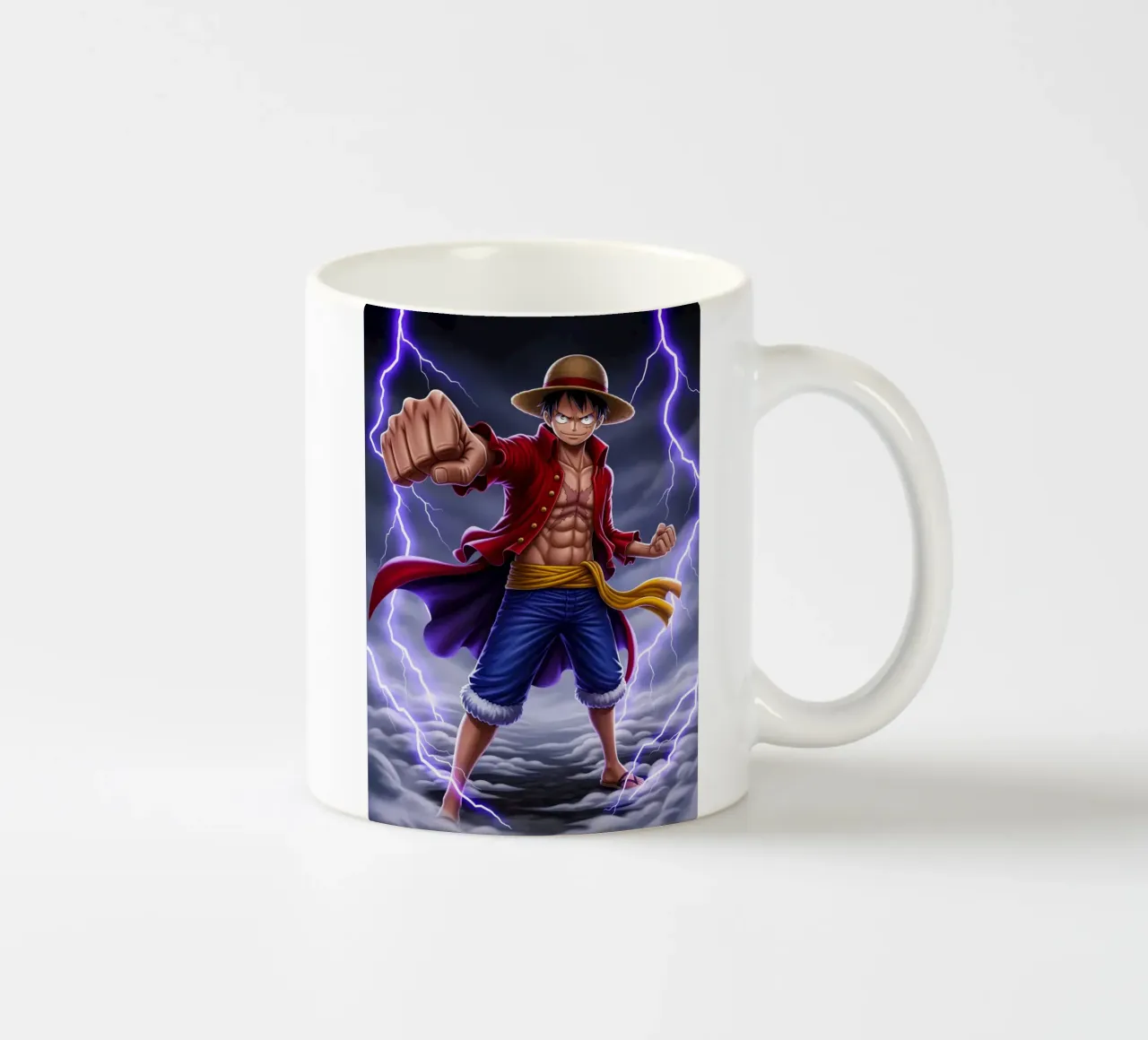Monkey D Luffy - One Piece tazza in ceramica da Lembayung art