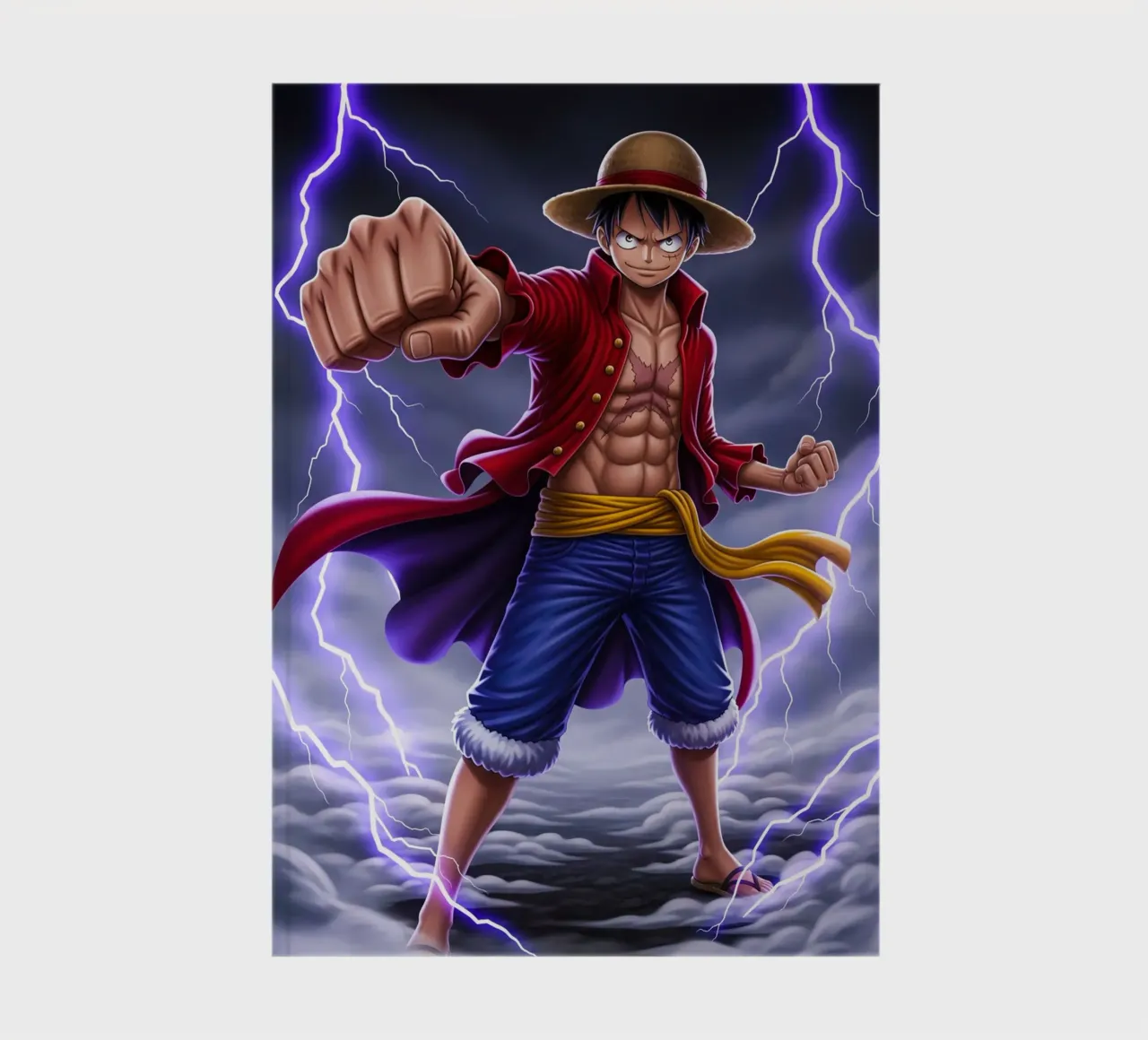 Monkey D Luffy - One Piece diario da Lembayung art