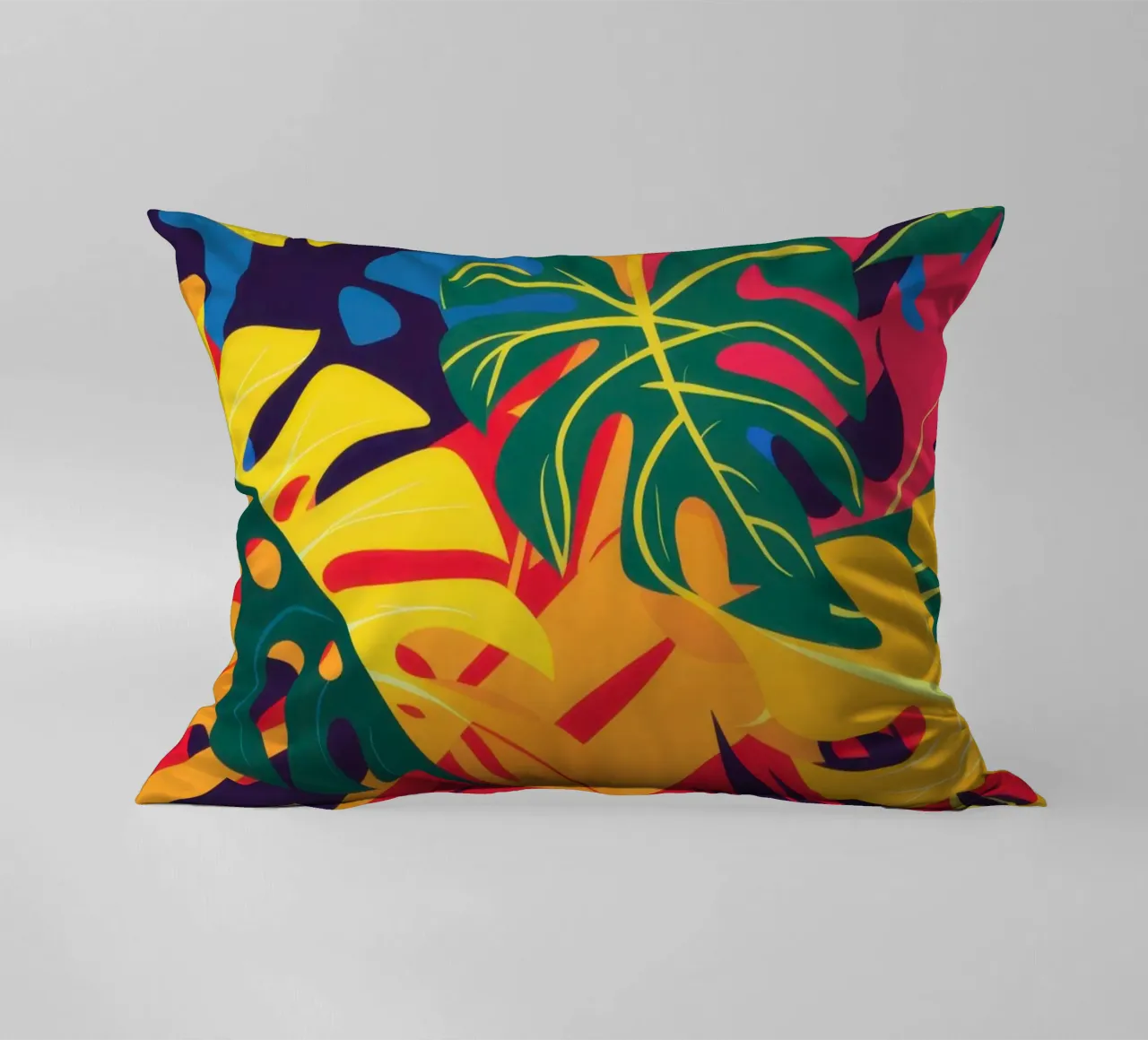 Vivida rivolta tropicale cuscino da Obs Canvas