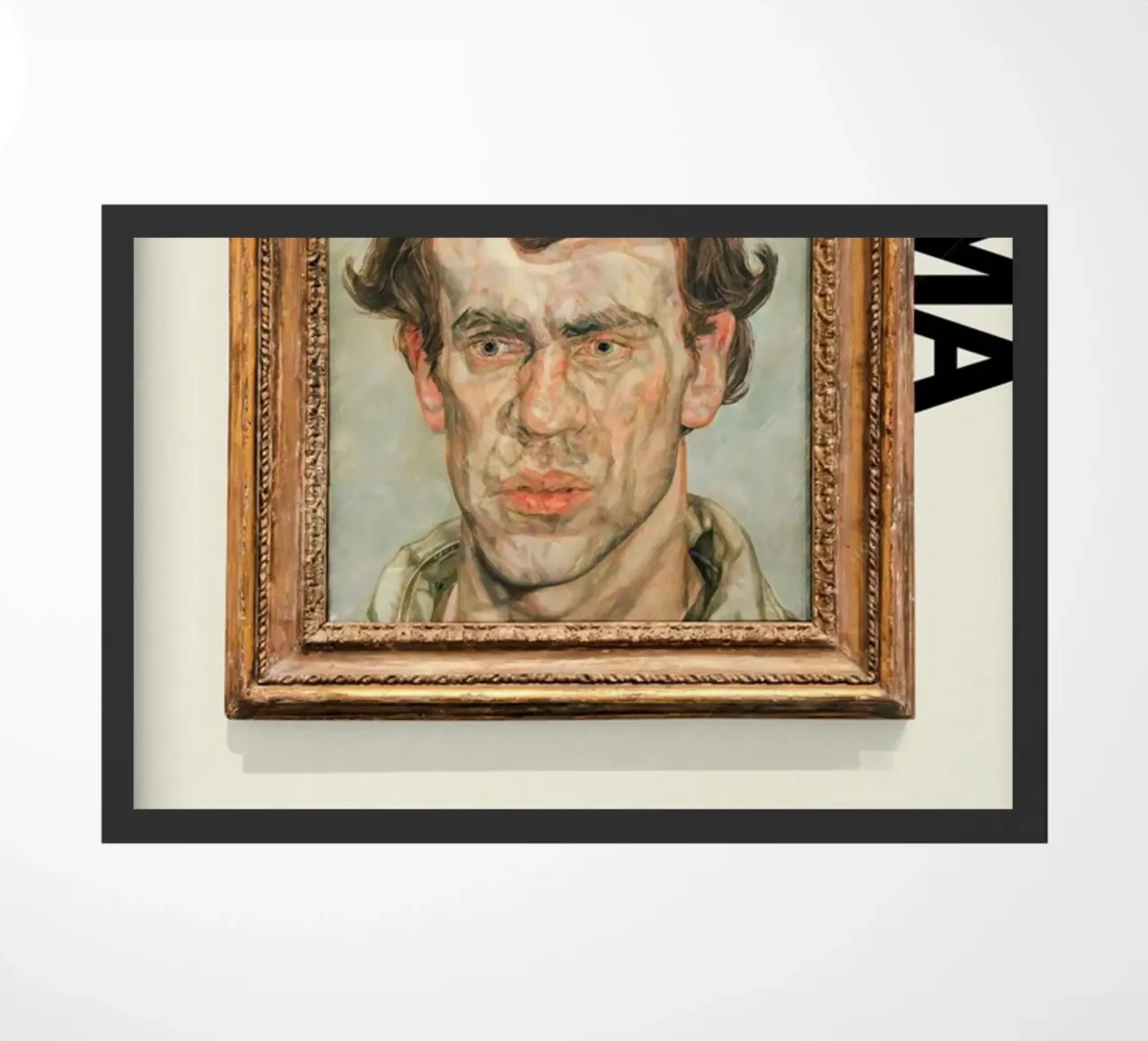 Un giovane pittore - Lucian Freud zerbino da julyebayprint