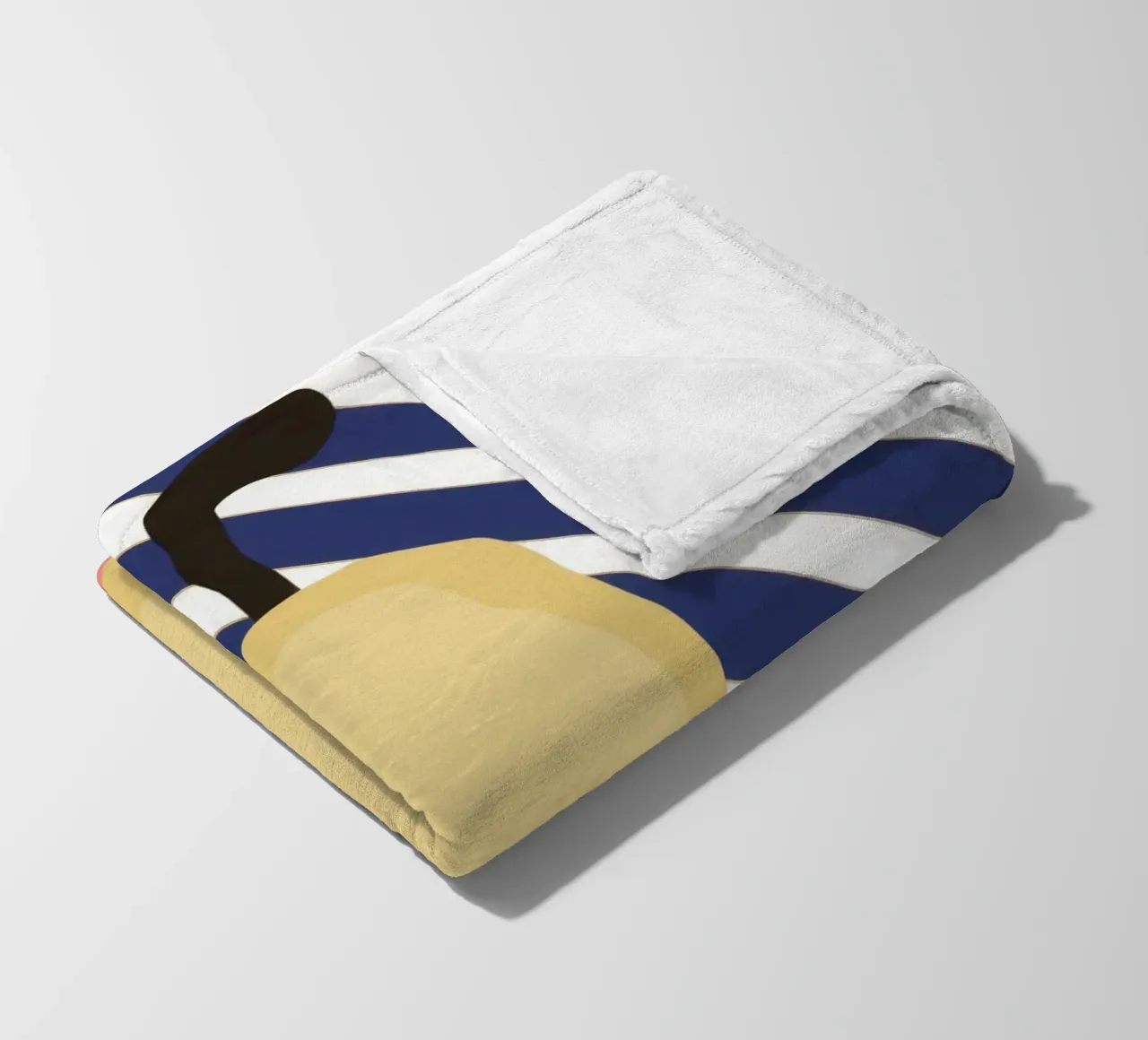 Semplicità della pera a righe coperta in pile da Line Fable