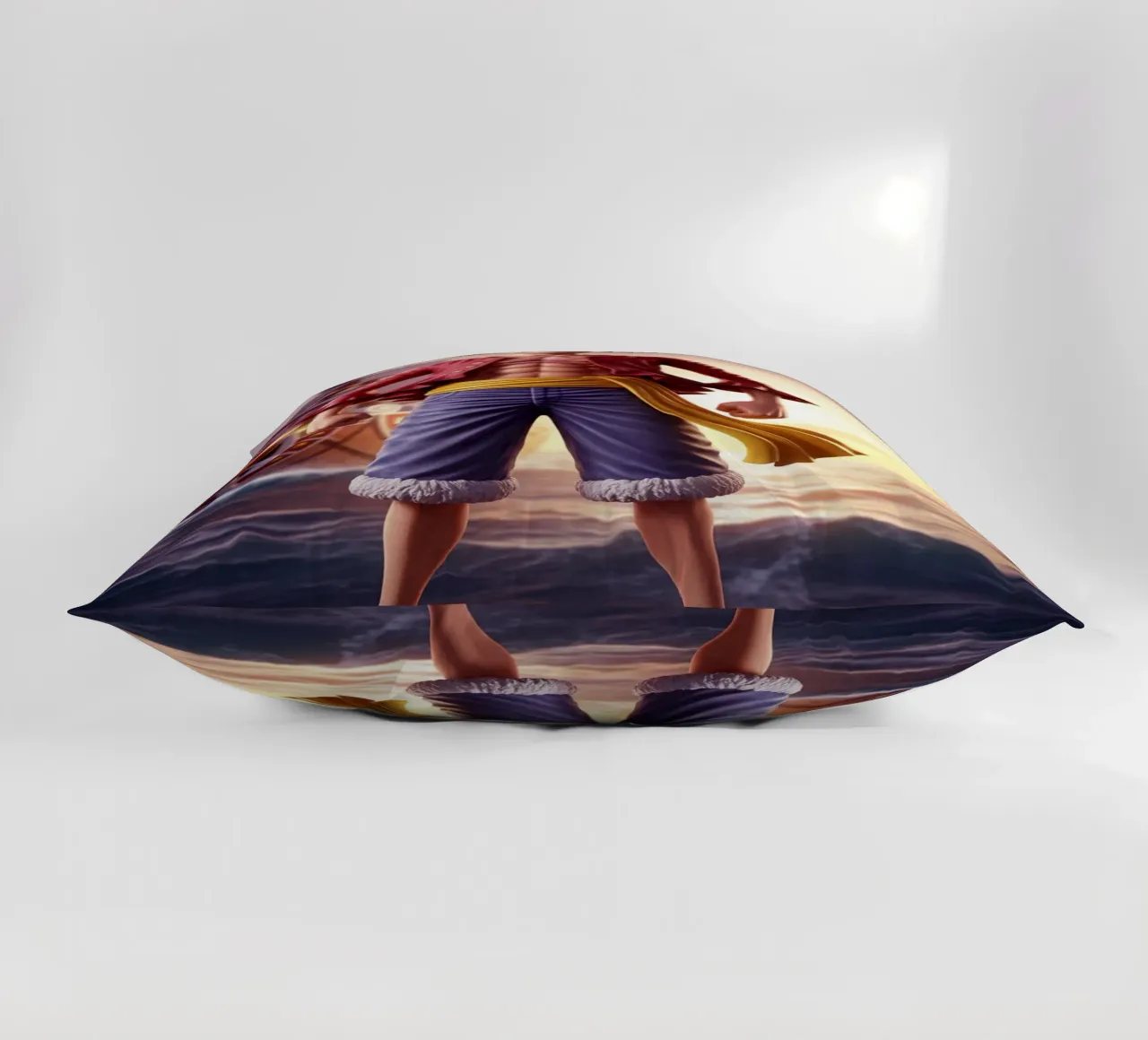 Monkey D Luffy - One Piece art decorative cushion by Lembayung art