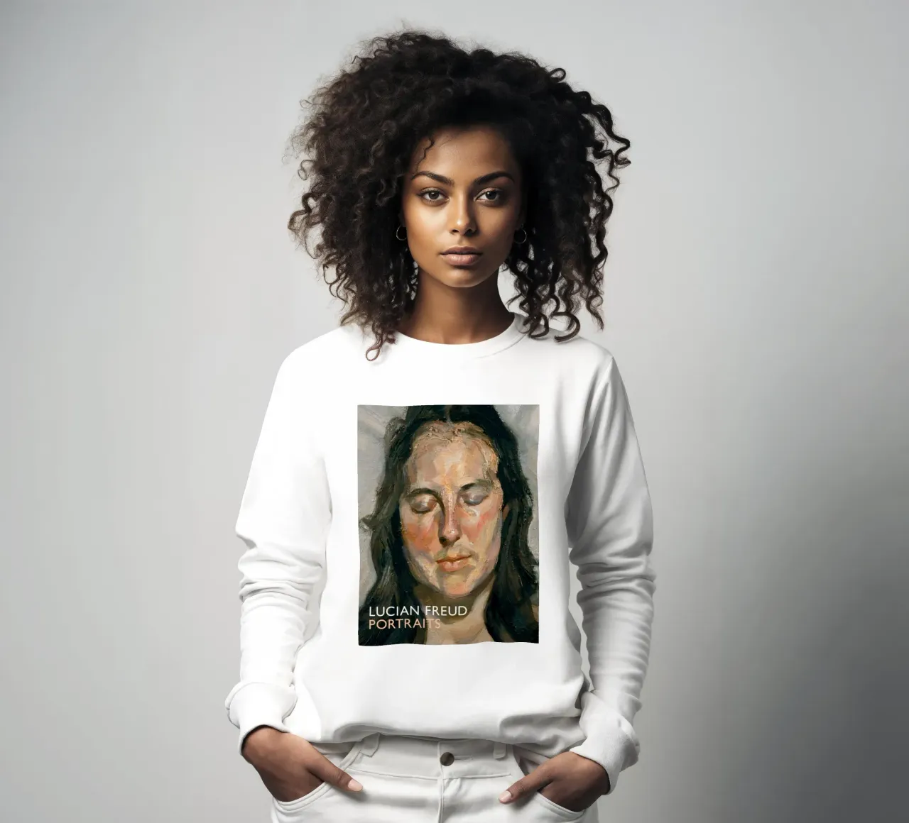 Ritratti di Lucian Freud felpa da julyebayprint