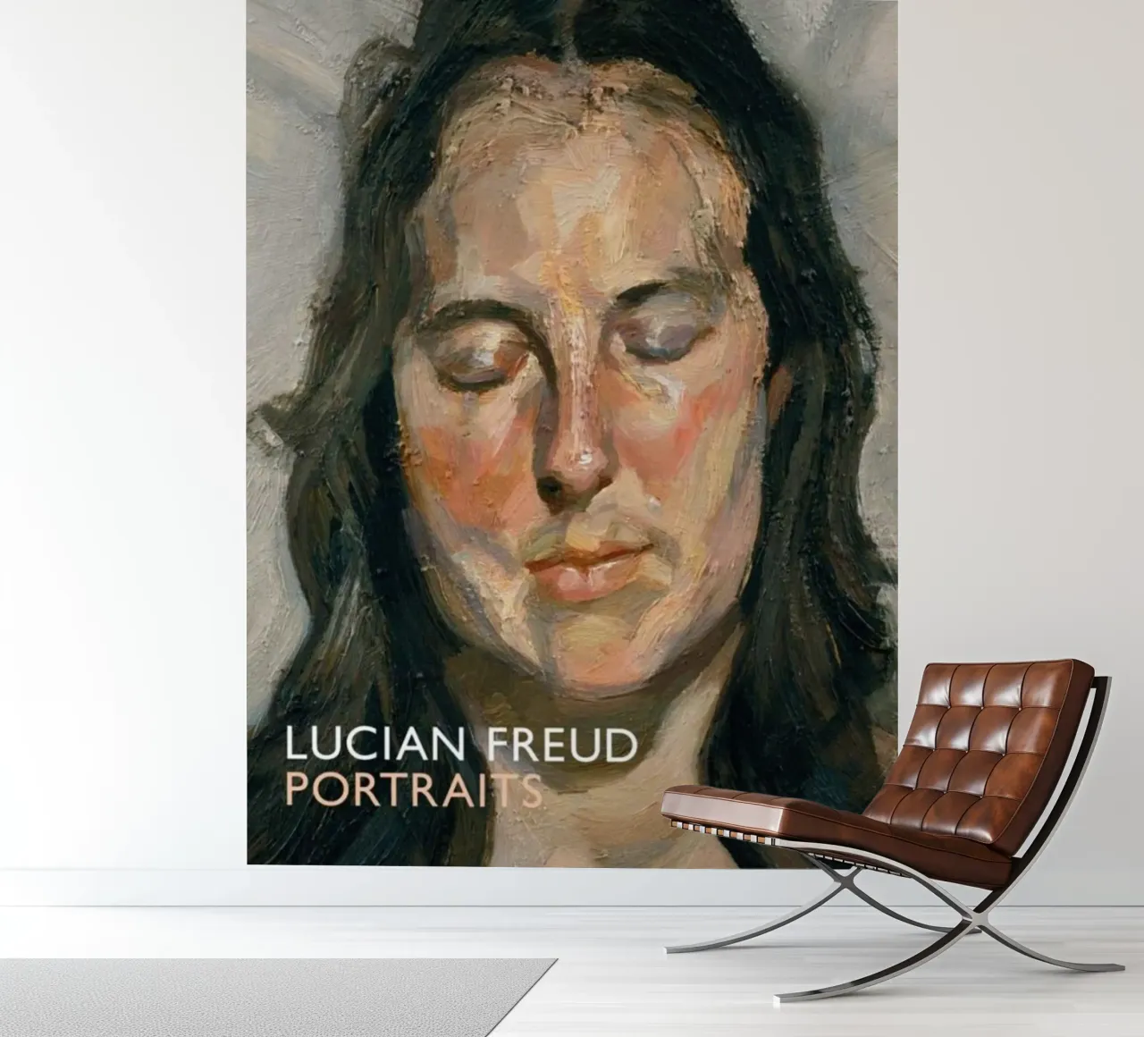 Lucian Freud Portraits photo wallpaper by julyebayprint