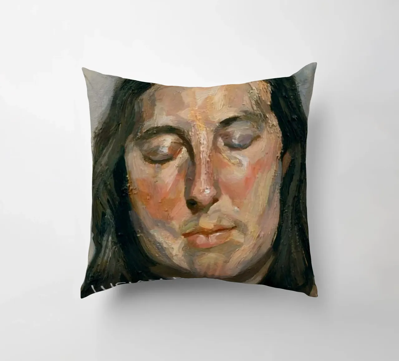 Ritratti di Lucian Freud cuscino da julyebayprint