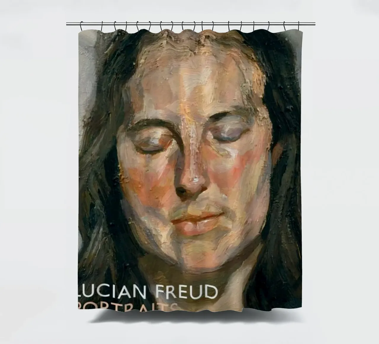 Ritratti di Lucian Freud tenda da doccia da julyebayprint