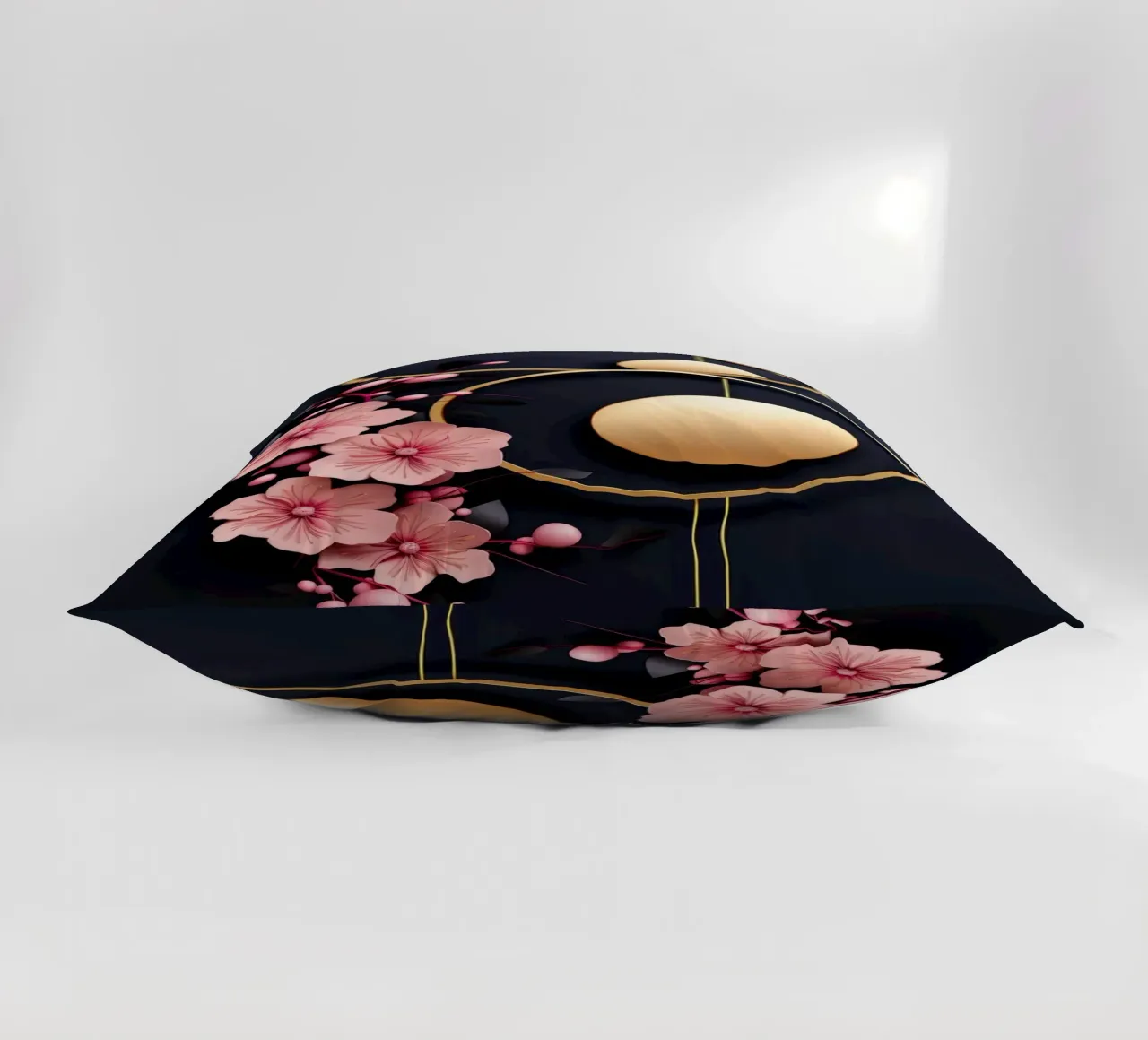 Bubblegum Abstract Minimalistic Aesthetic Floral 4 cuscino da Tameo
