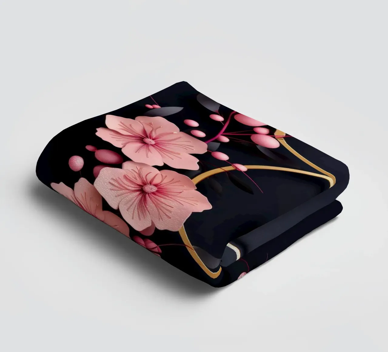 Bubblegum Abstract Minimalistic Aesthetic Floral 4 asciugamano da bagno da Tameo