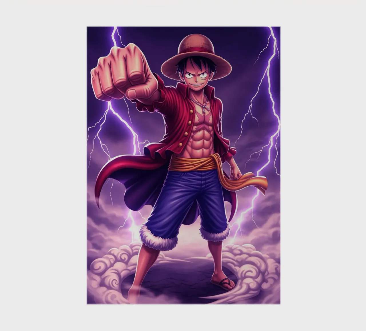One Piece - Monkey D Luffy notebook by Lembayung art