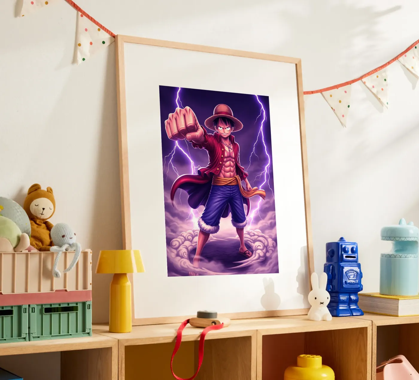 One Piece - Monkey D Luffy poster da Lembayung art
