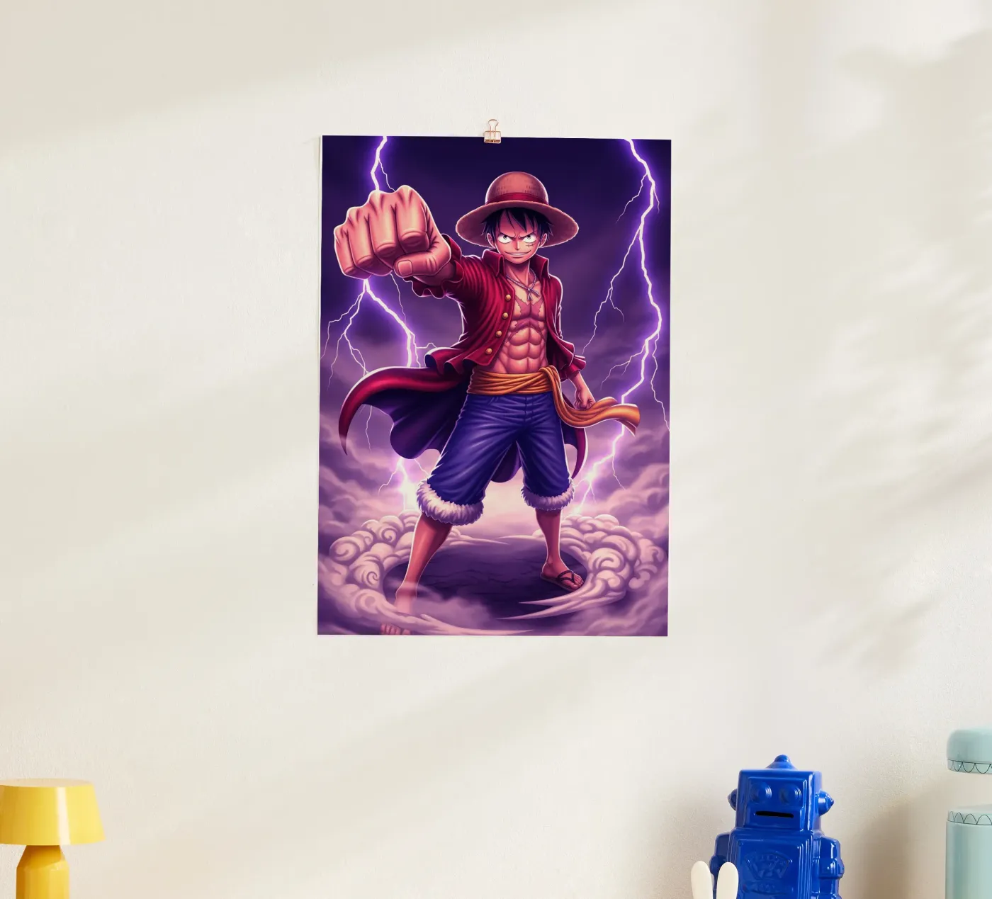 One Piece - Monkey D Luffy poster da Lembayung art