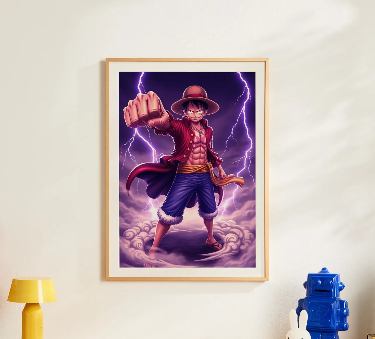 One Piece - Monkey D Luffy carta hahnemühle da Lembayung art