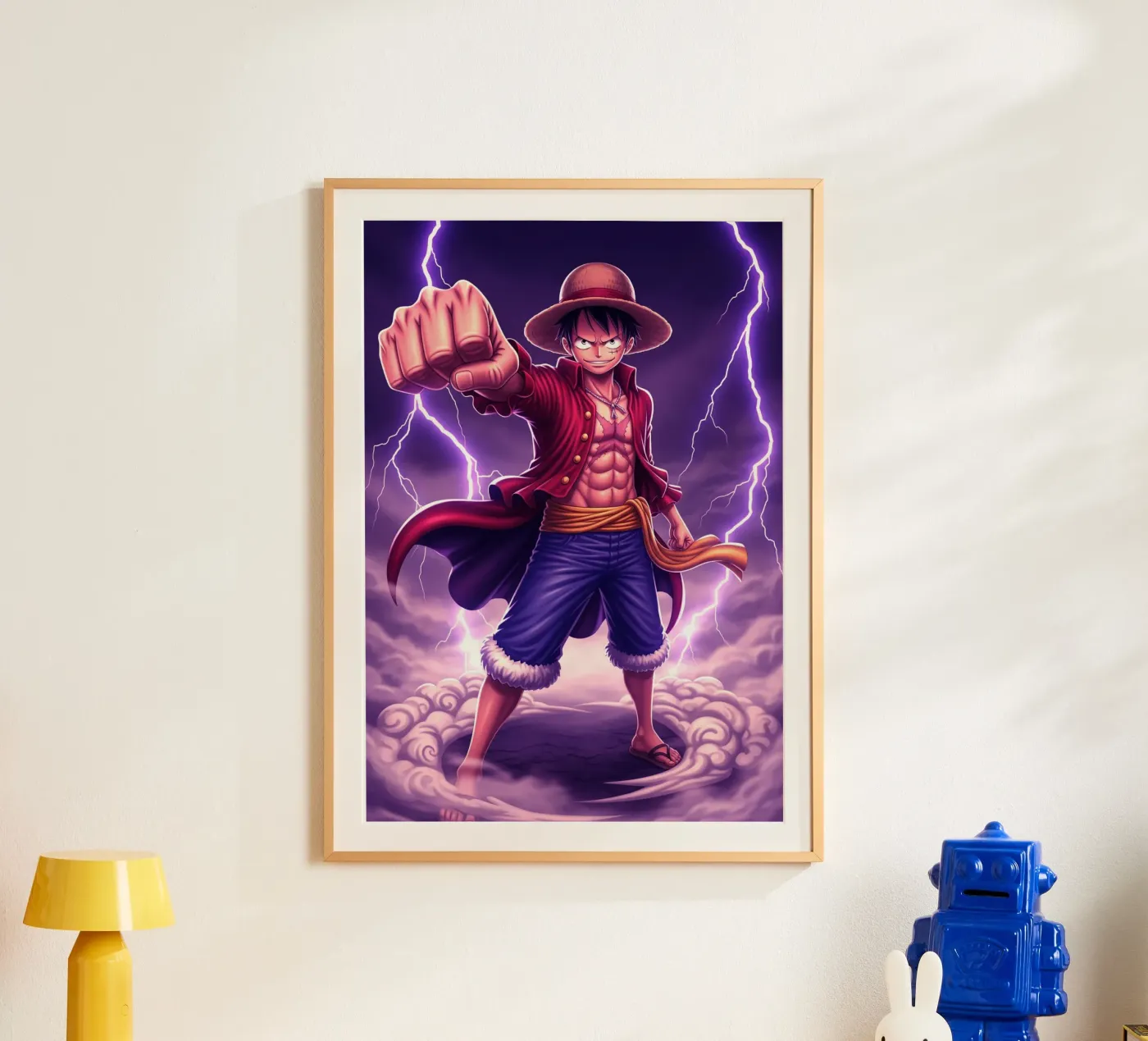 One Piece - Monkey D Luffy poster da Lembayung art