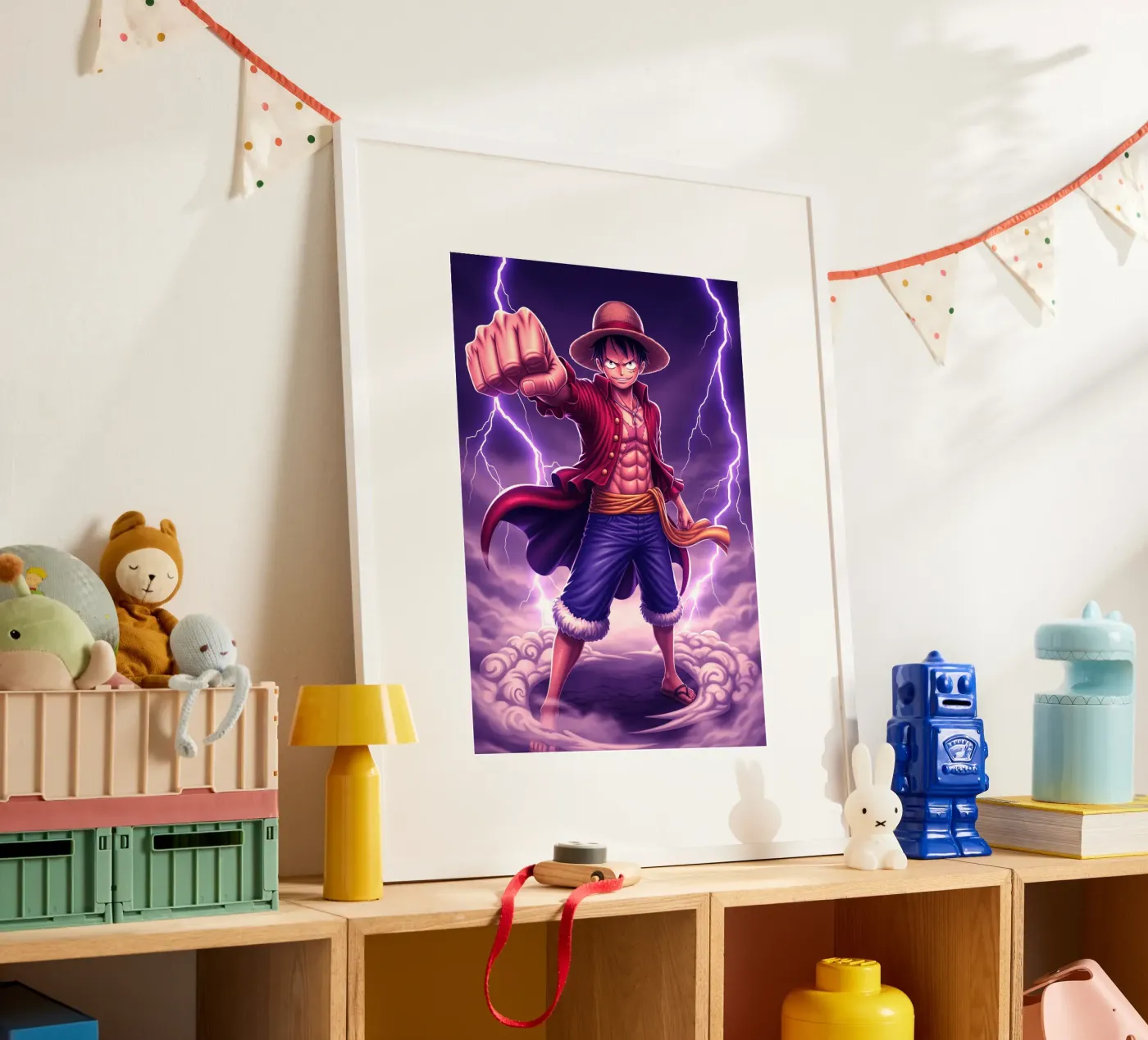 One Piece - Monkey D Luffy poster da Lembayung art