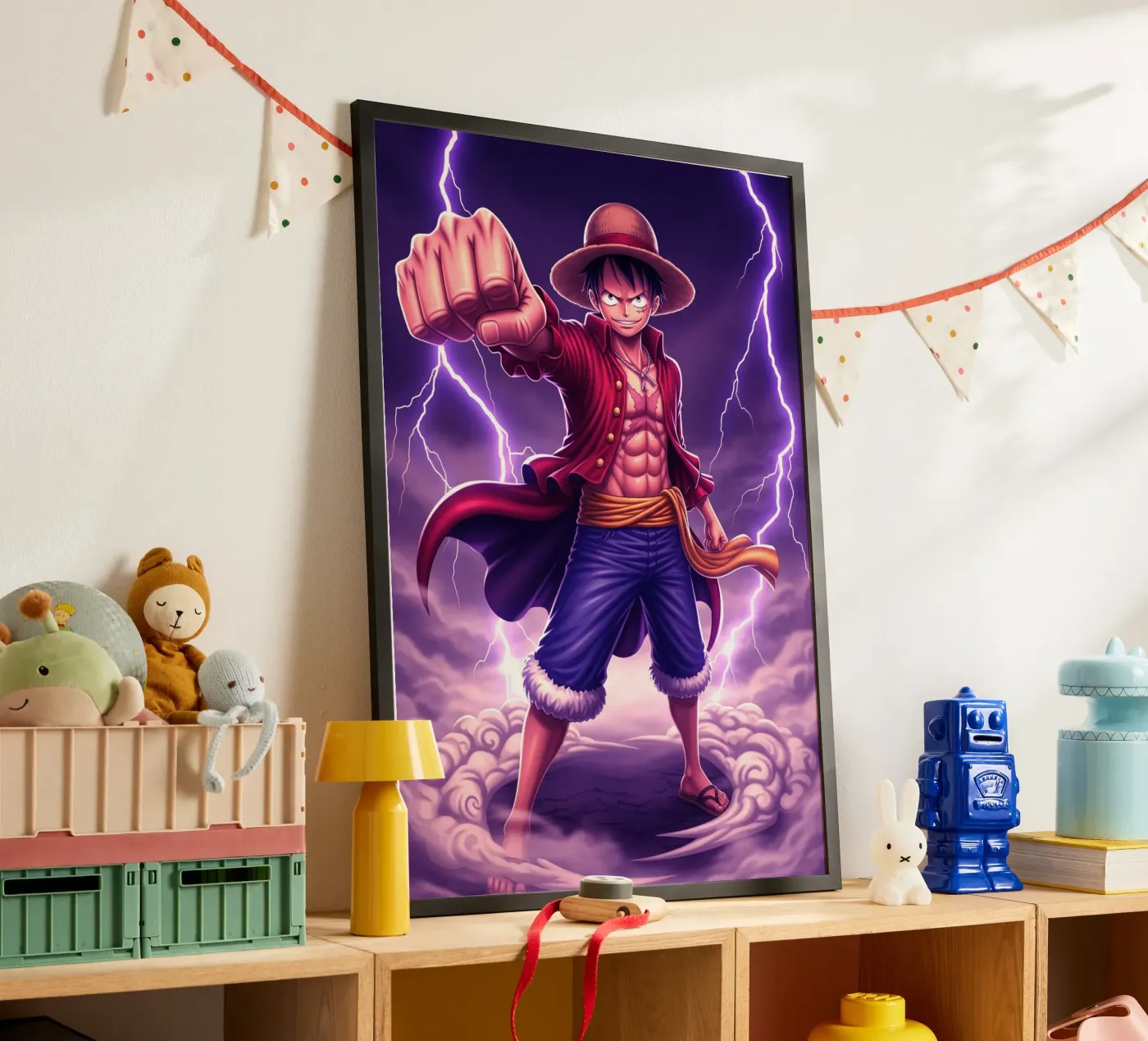 One Piece - Monkey D Luffy poster da Lembayung art