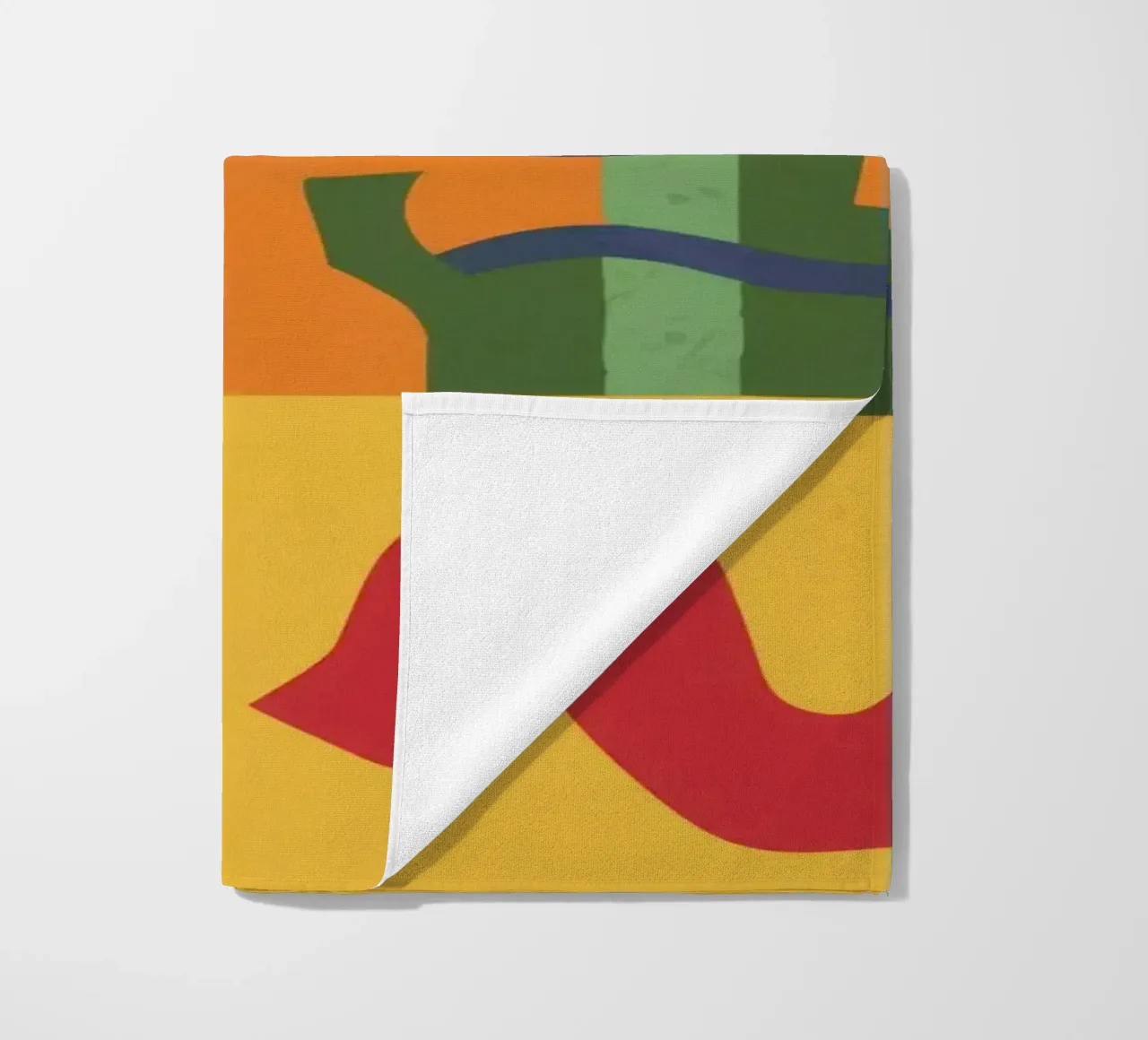 Totem astratto moderno telo mare da Line Fable