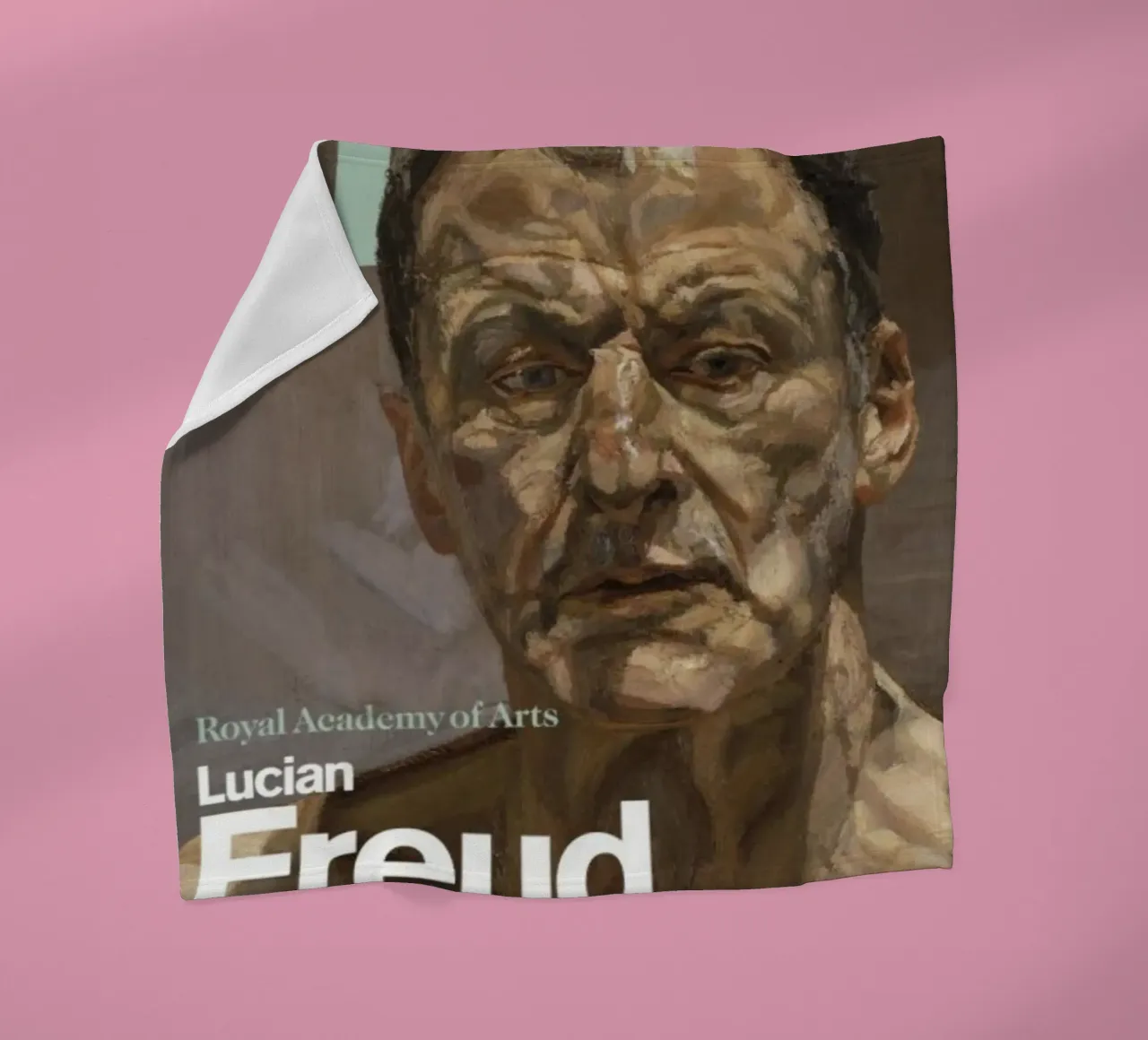 The Self Portraits - Lucian Freud fleece blanket by julyebayprint