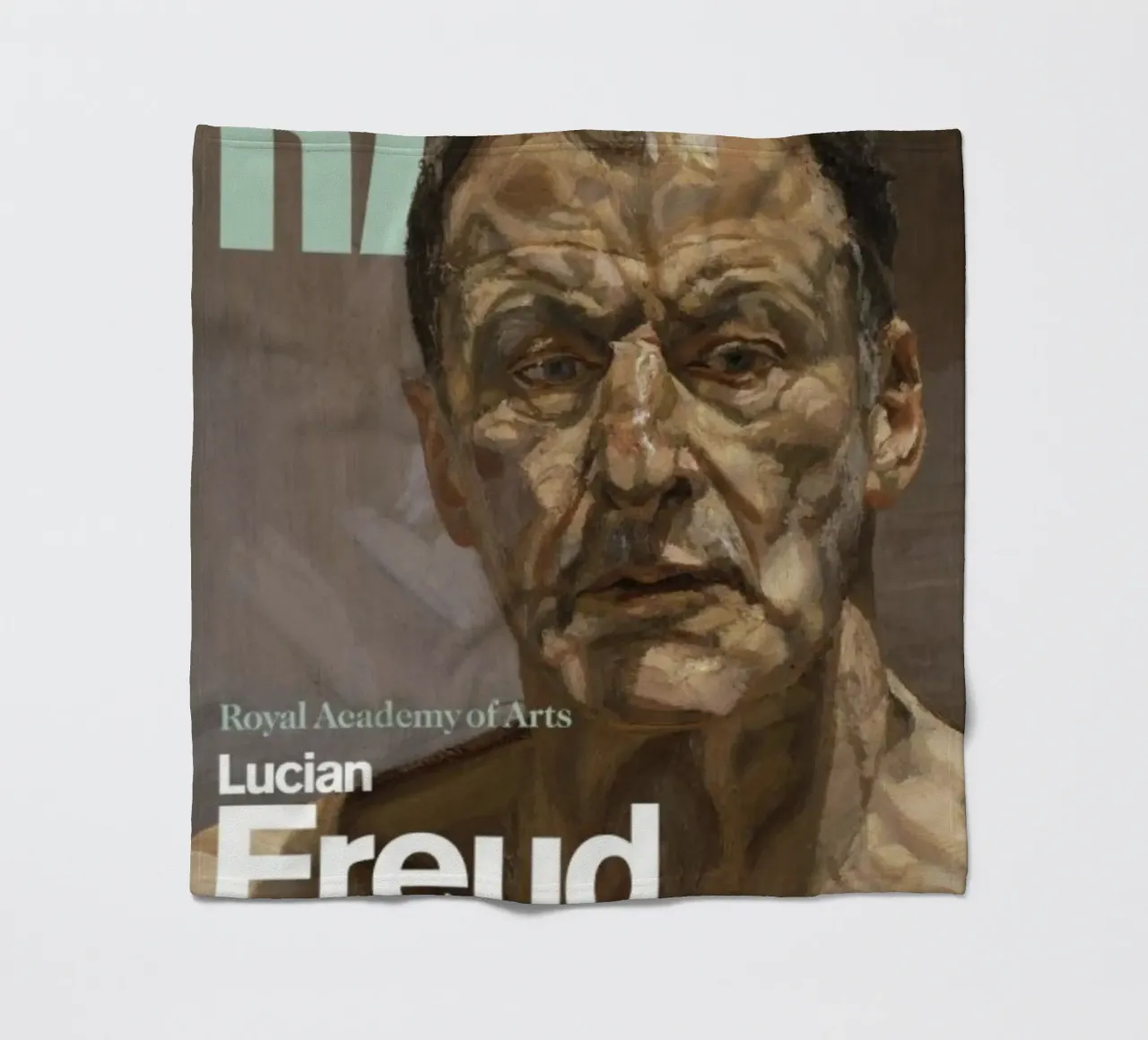 The Self Portraits - Lucian Freud fleece blanket by julyebayprint