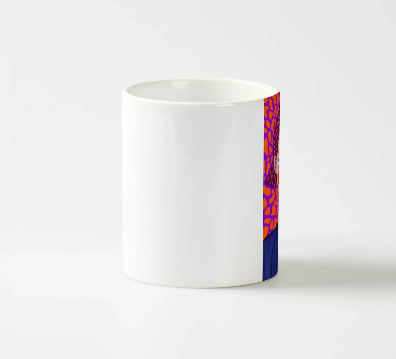 Sguardo di bellezza modellato tazza in ceramica da Frosh Pallete