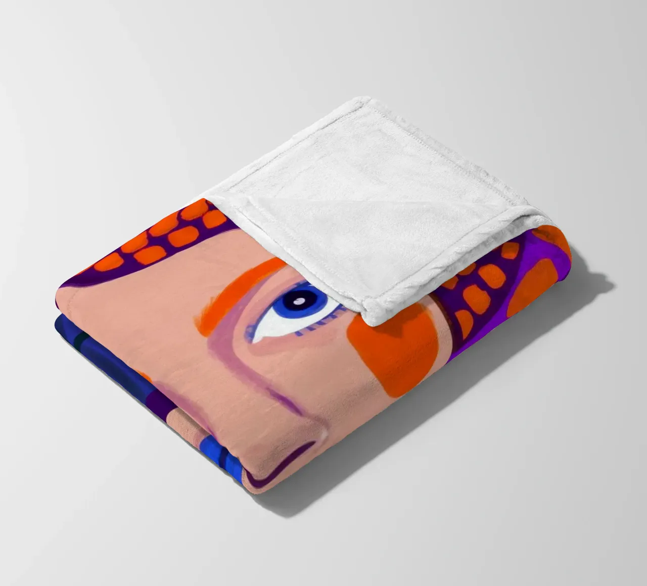 Sguardo di bellezza modellato coperta in pile da Frosh Pallete