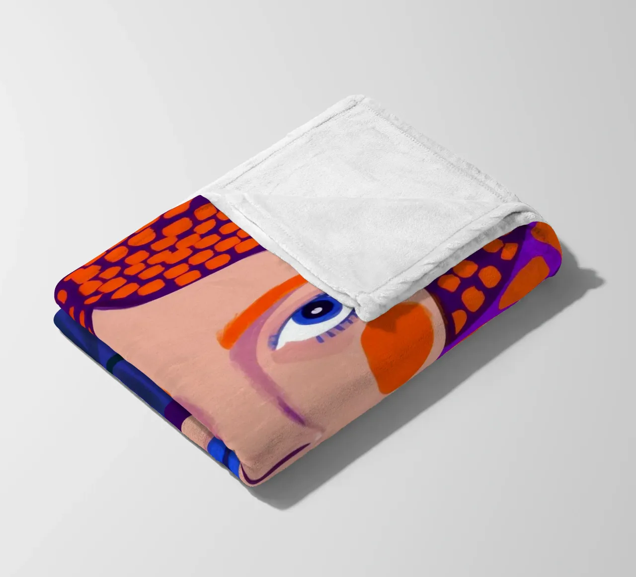Sguardo di bellezza modellato coperta in pile da Frosh Pallete