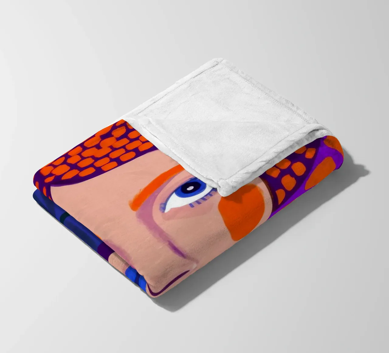 Sguardo di bellezza modellato coperta in pile da Frosh Pallete