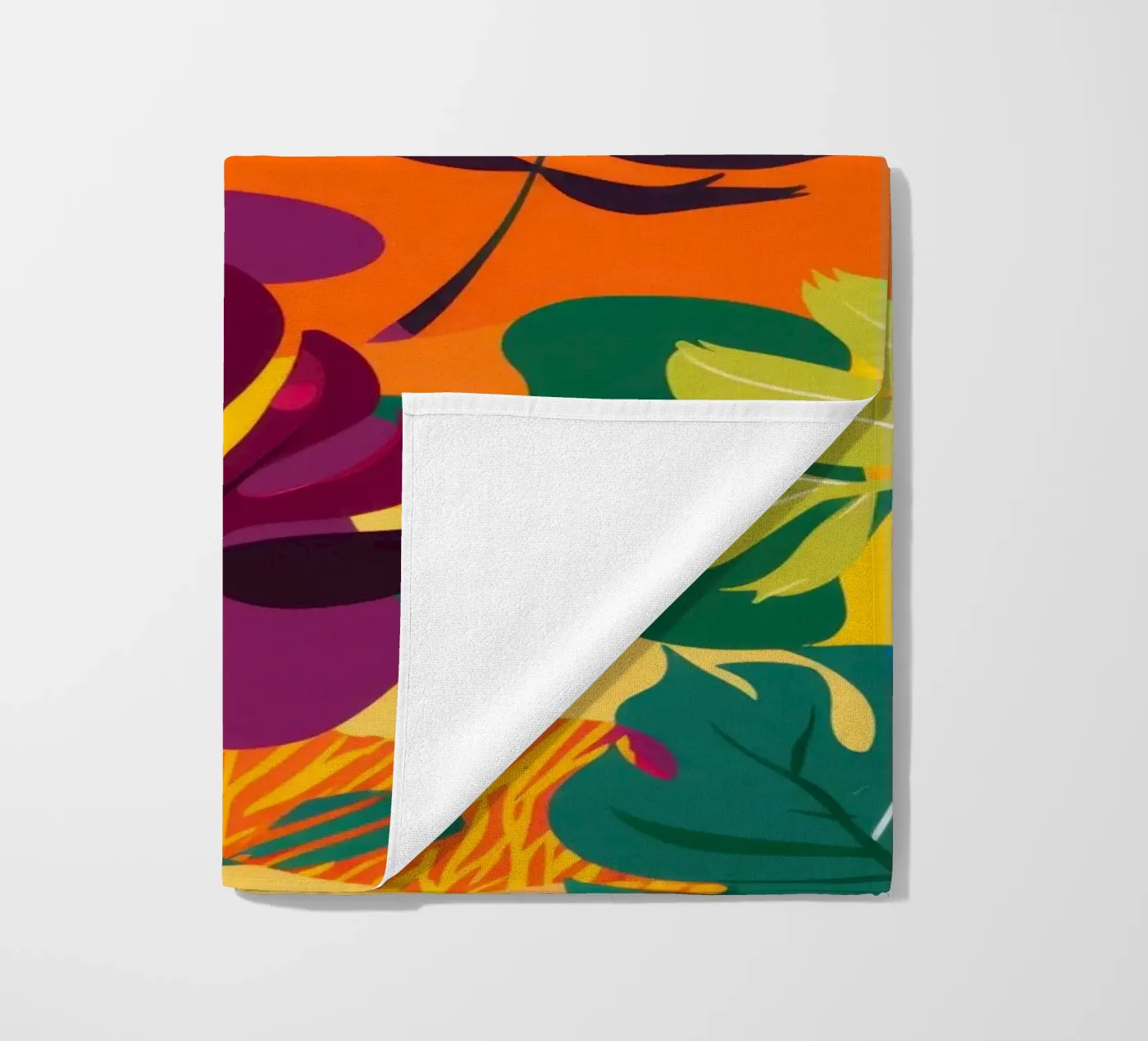 Fiery Tropic Pattern telo mare da Line Fable