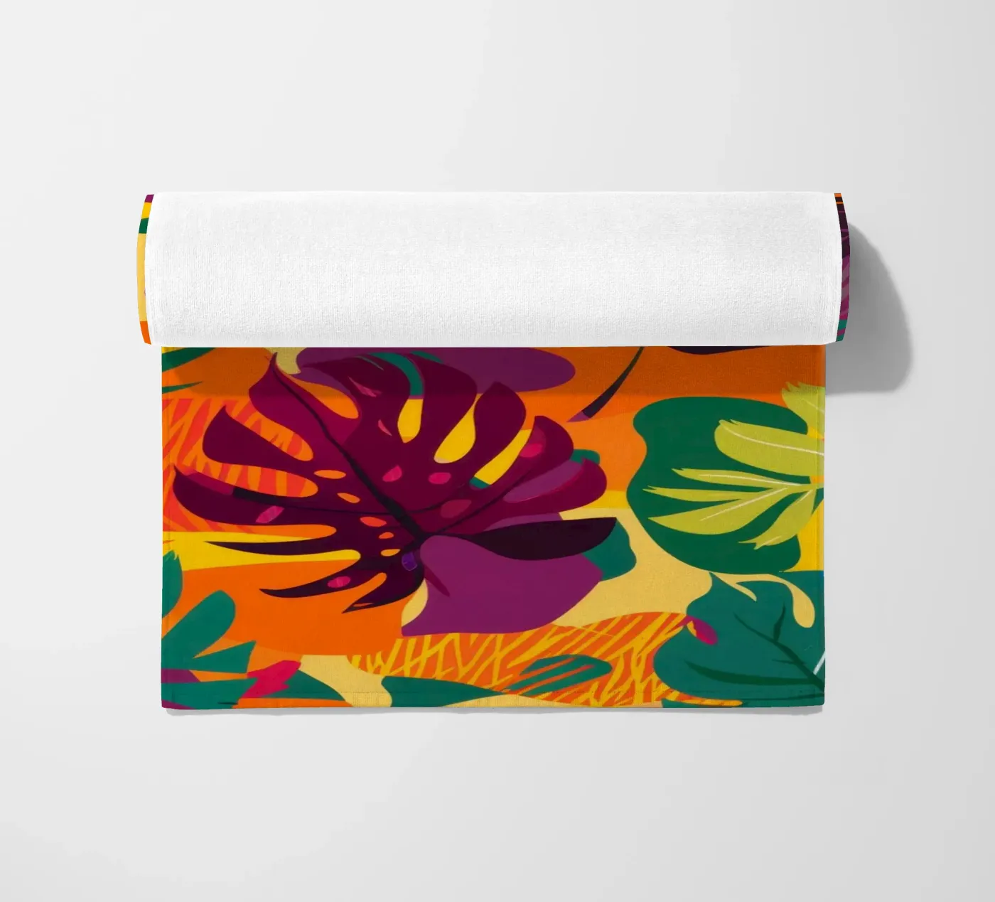 Fiery Tropic Pattern telo mare da Line Fable