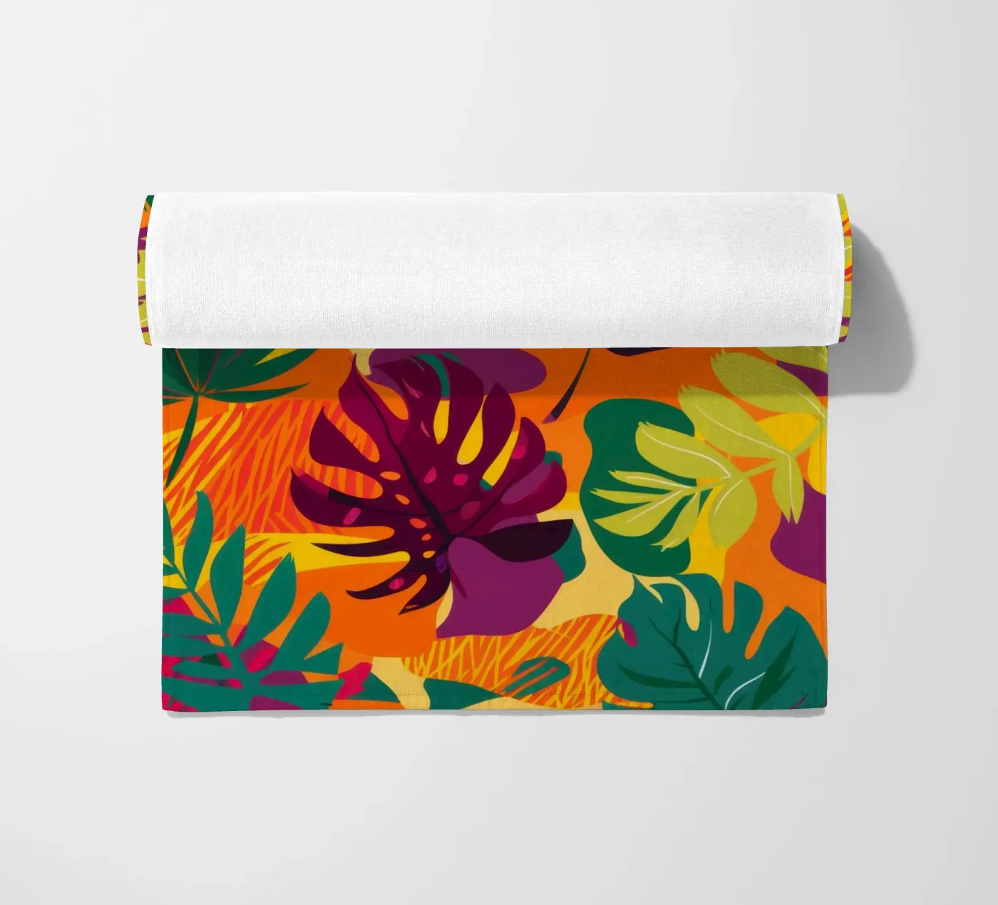 Fiery Tropic Pattern telo mare da Line Fable