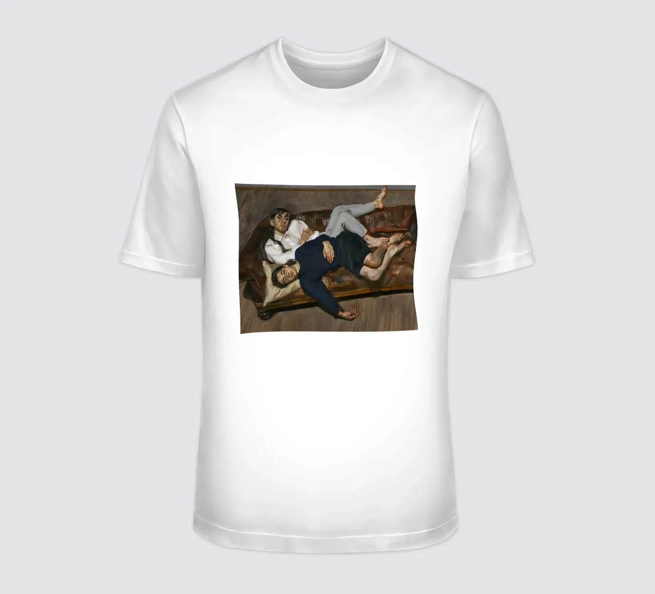 Lucian Freud - Despojado de la fama camiseta de julyebayprint