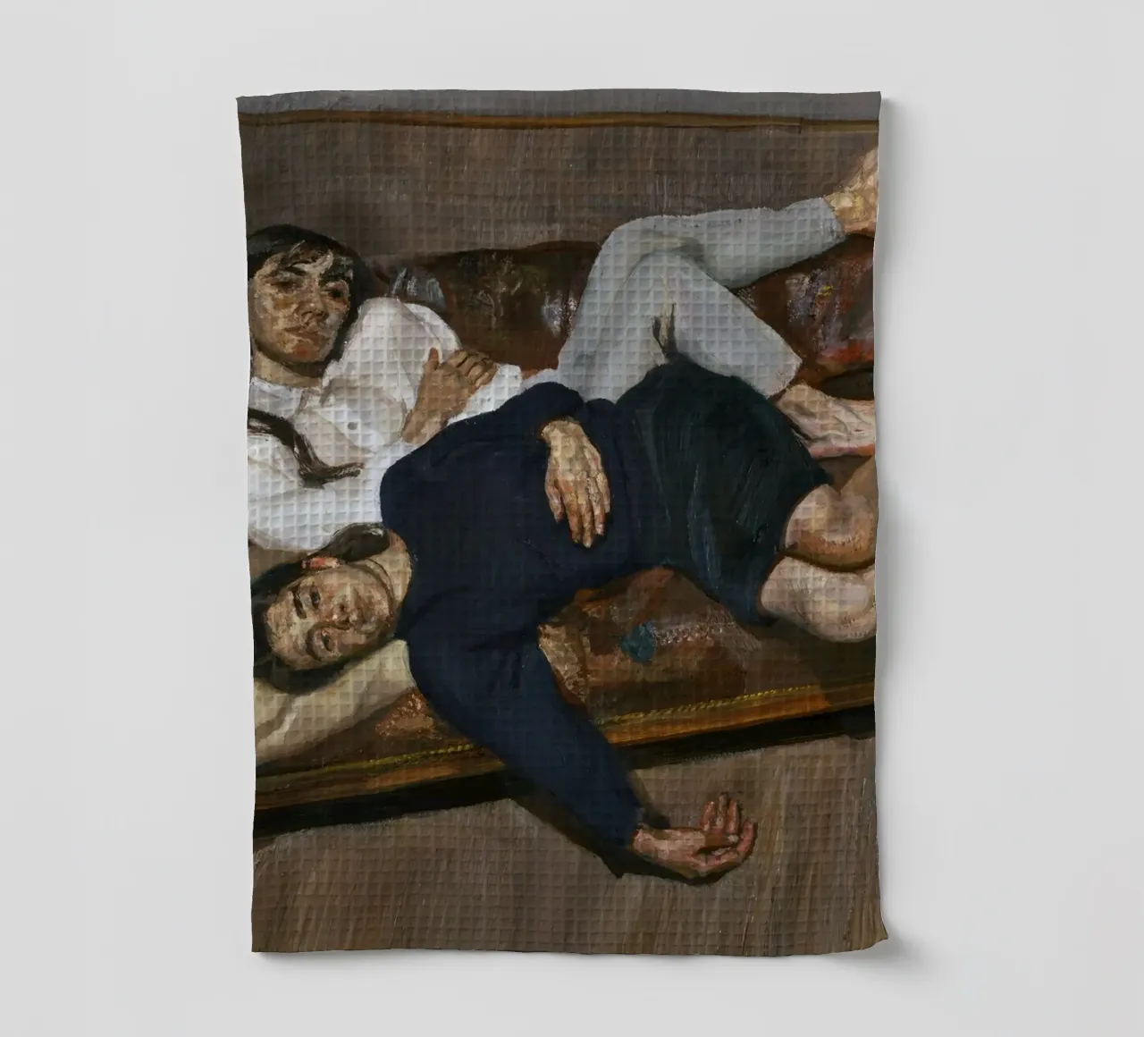 Lucian Freud - Despojado de la fama paño de cocina de julyebayprint