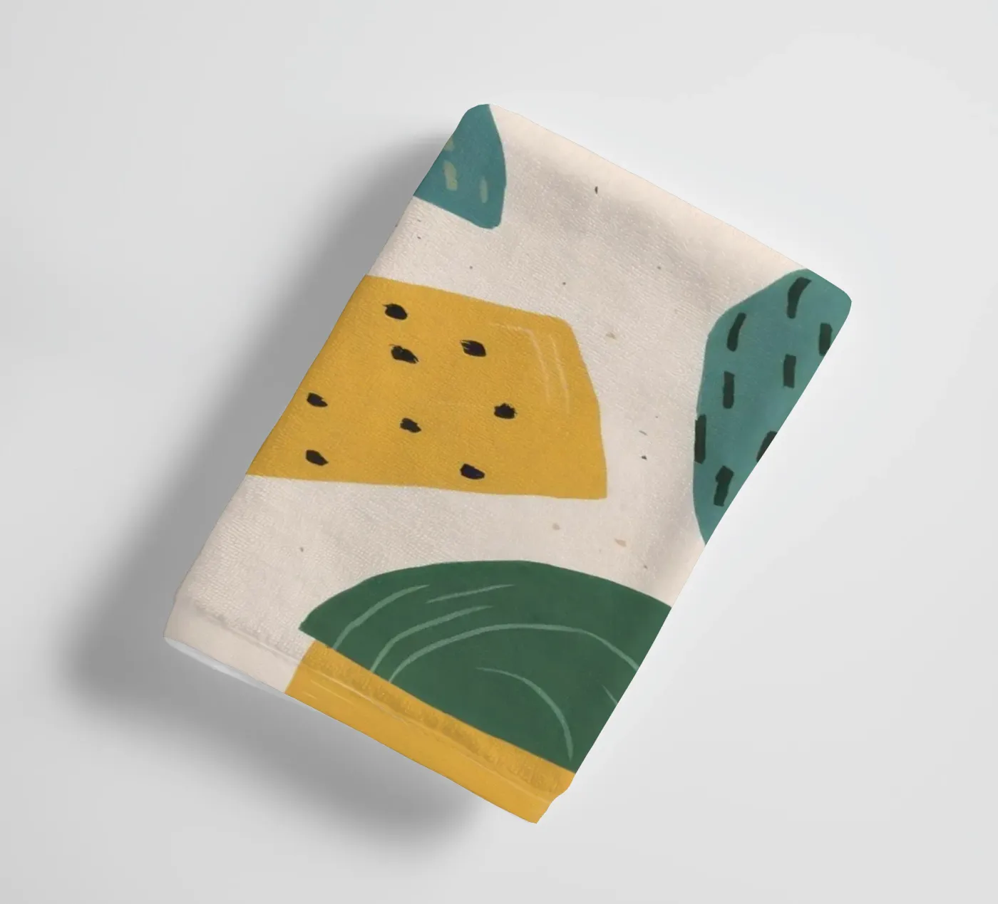 Pastel Shape Pattern badhanddoek van Line Fable