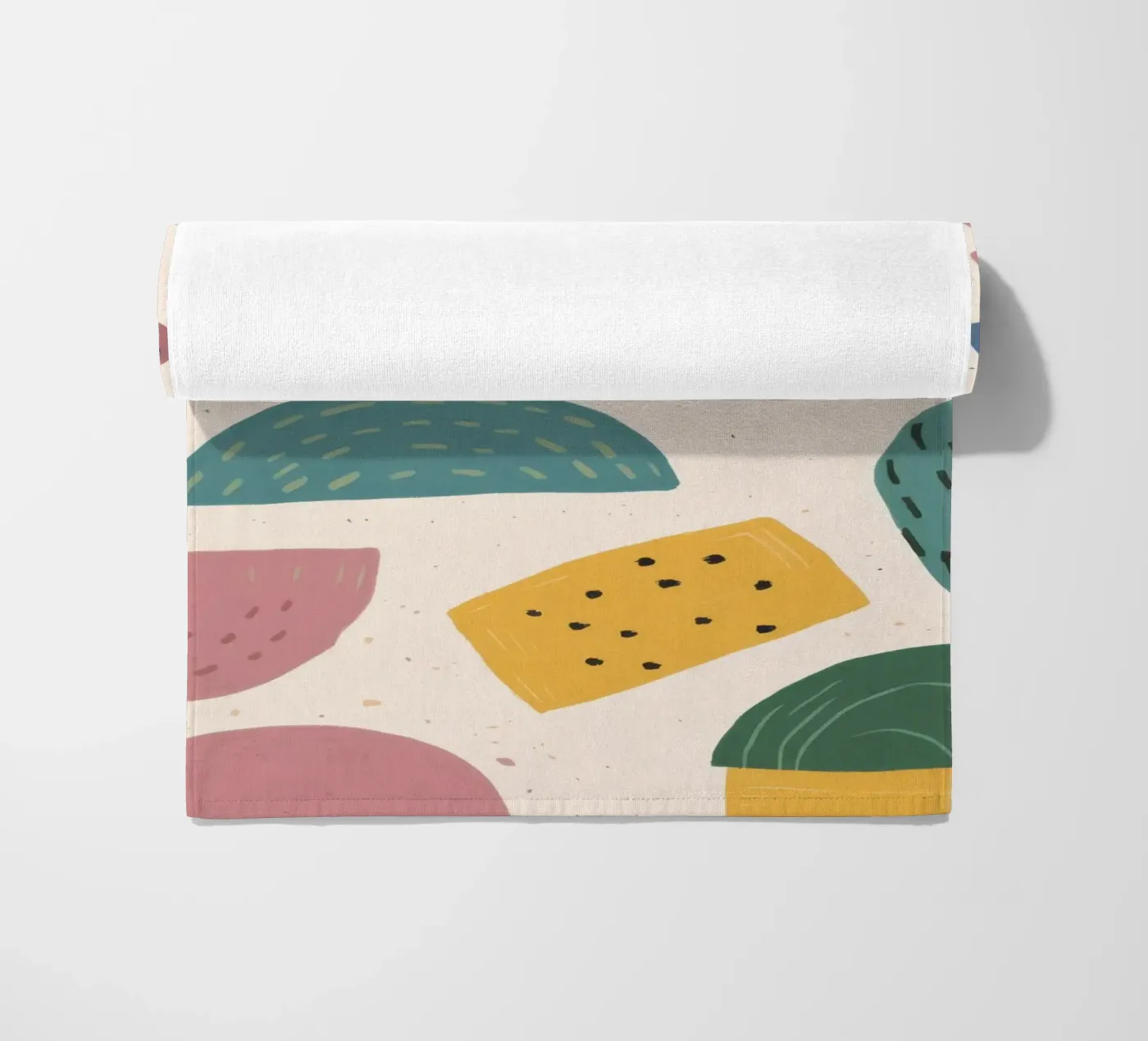 Pastel Shape Pattern telo mare da Line Fable