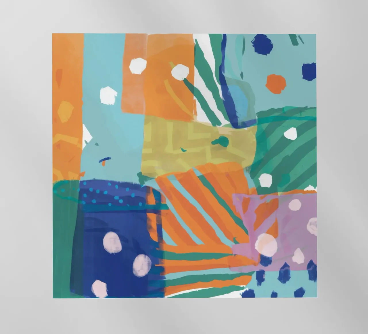 Texture patchwork astratta pellicola backlit da Frosh Pallete