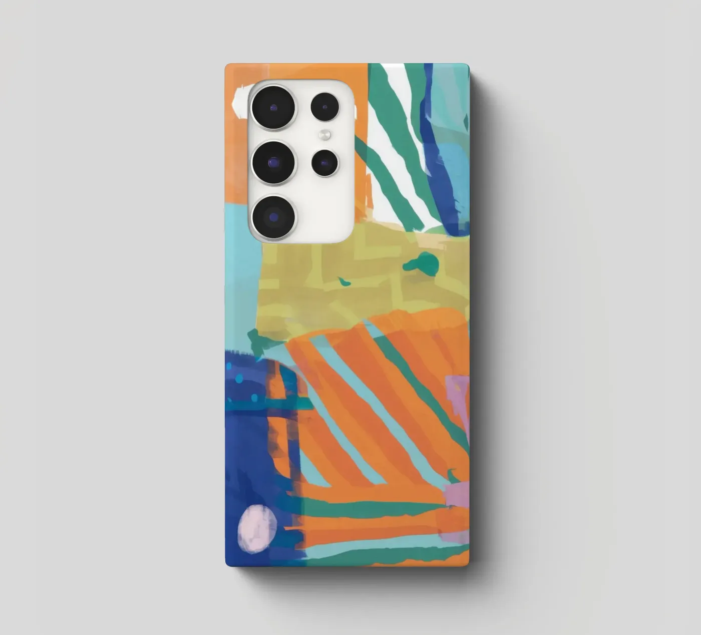 Patchwork Texture Abstract Samsung Hülle von Frosh Pallete
