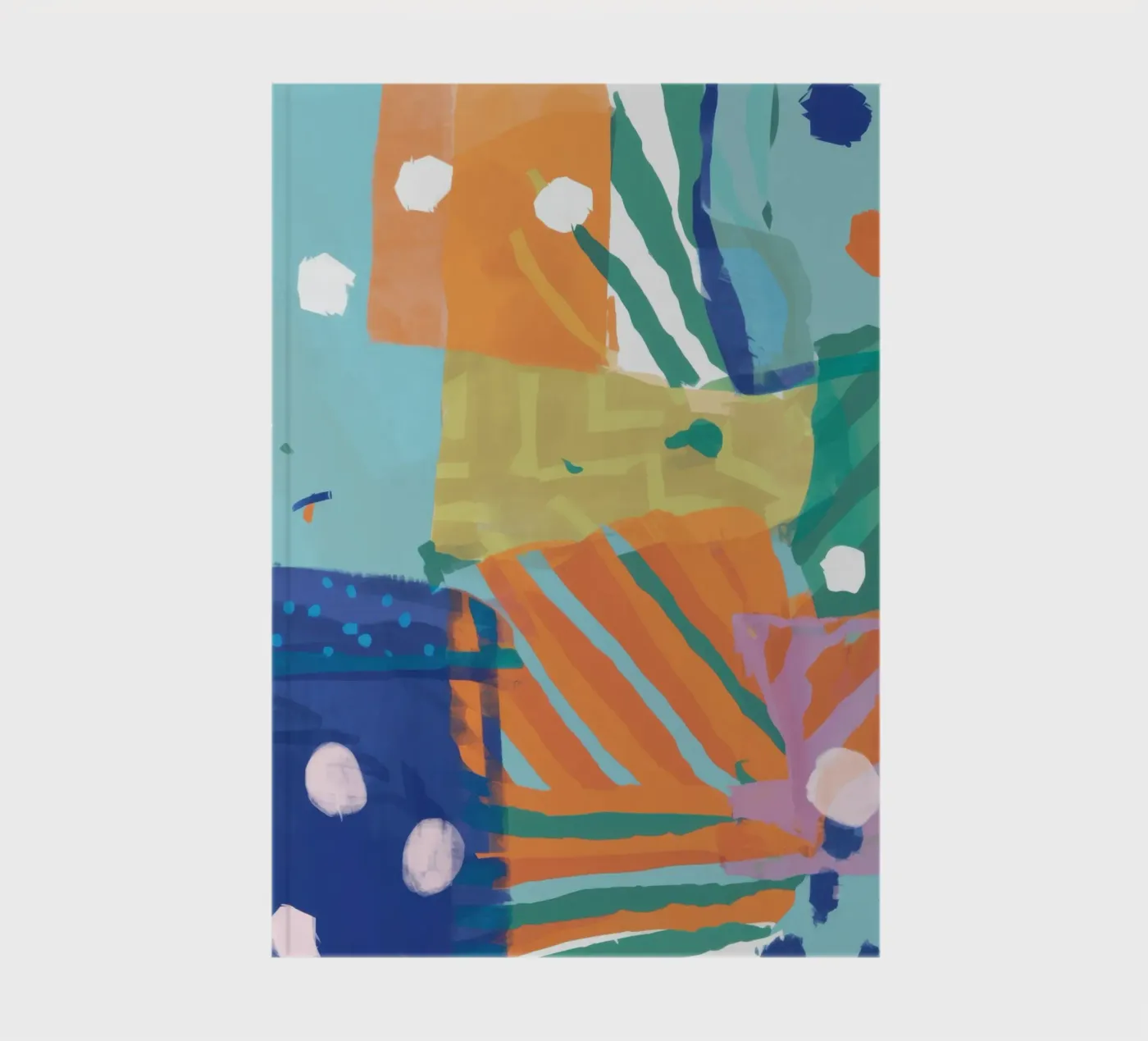 Texture patchwork astratta diario da Frosh Pallete