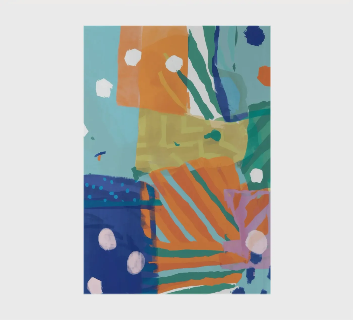 Texture patchwork astratta diario da Frosh Pallete