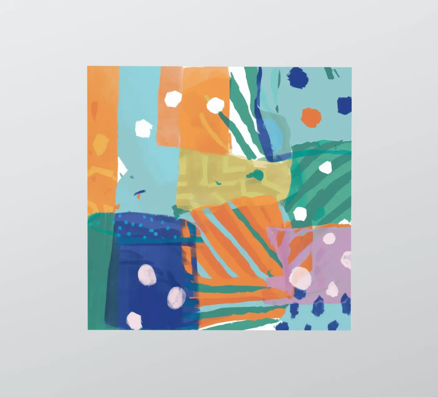 Patchwork Texture Abstract sticker by Frosh Pallete