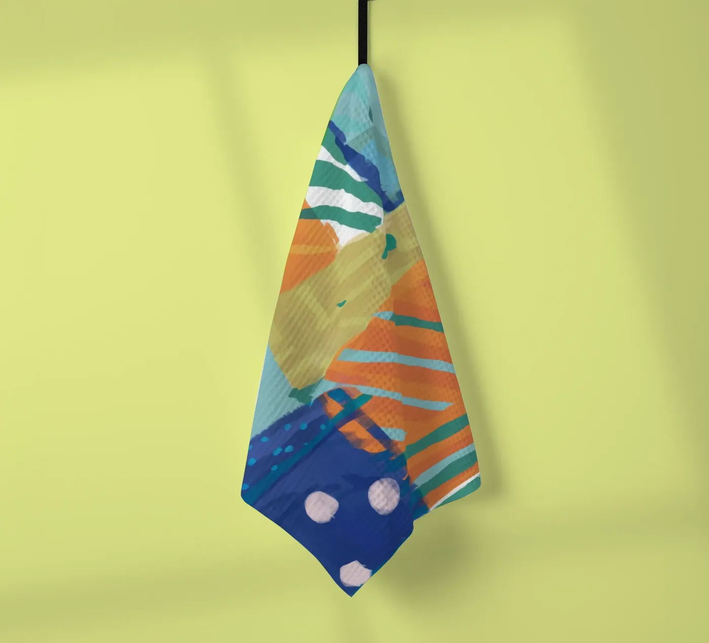 Texture patchwork abstraite torchon de Frosh Pallete