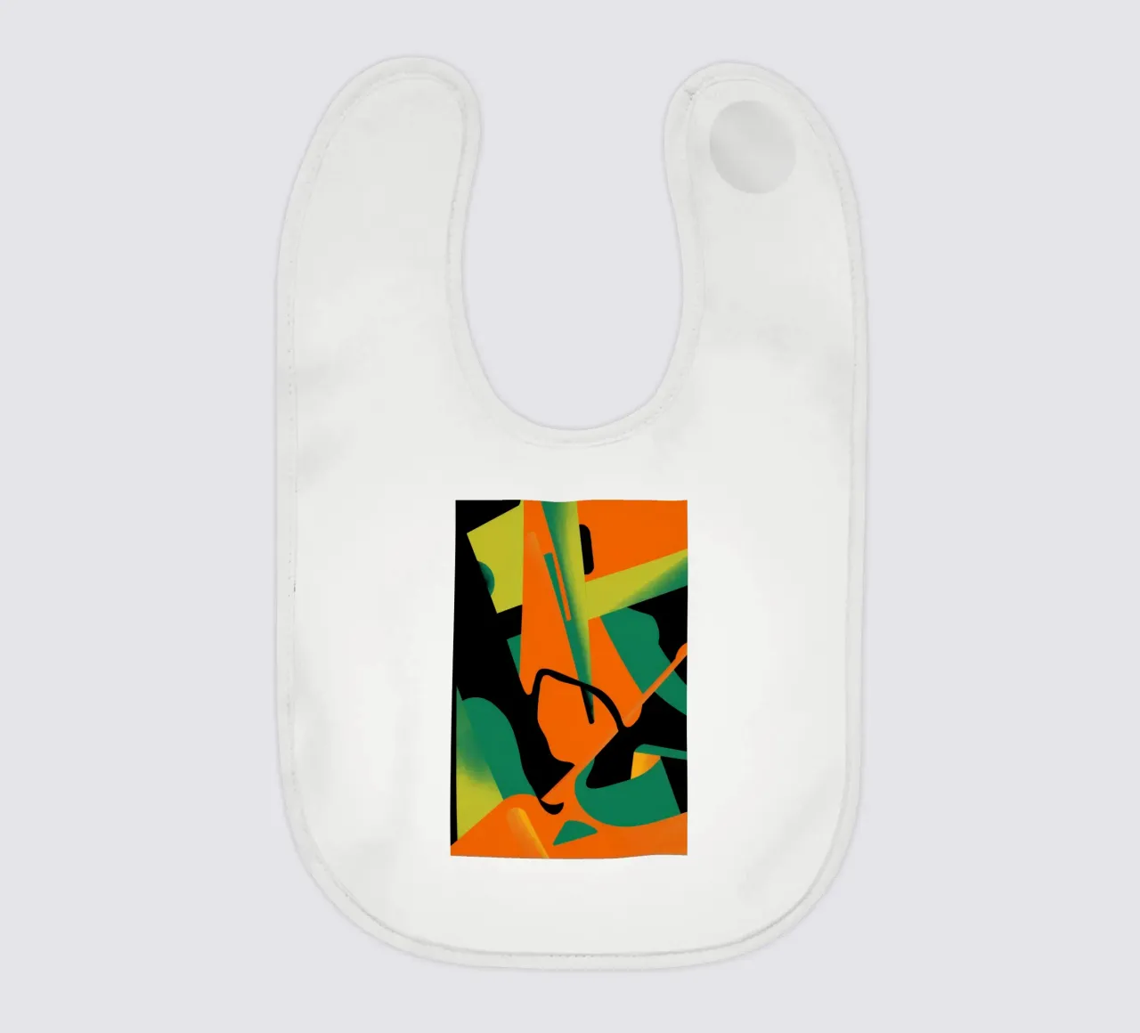 Bold Shape Abstract bavaglino da Obs Canvas