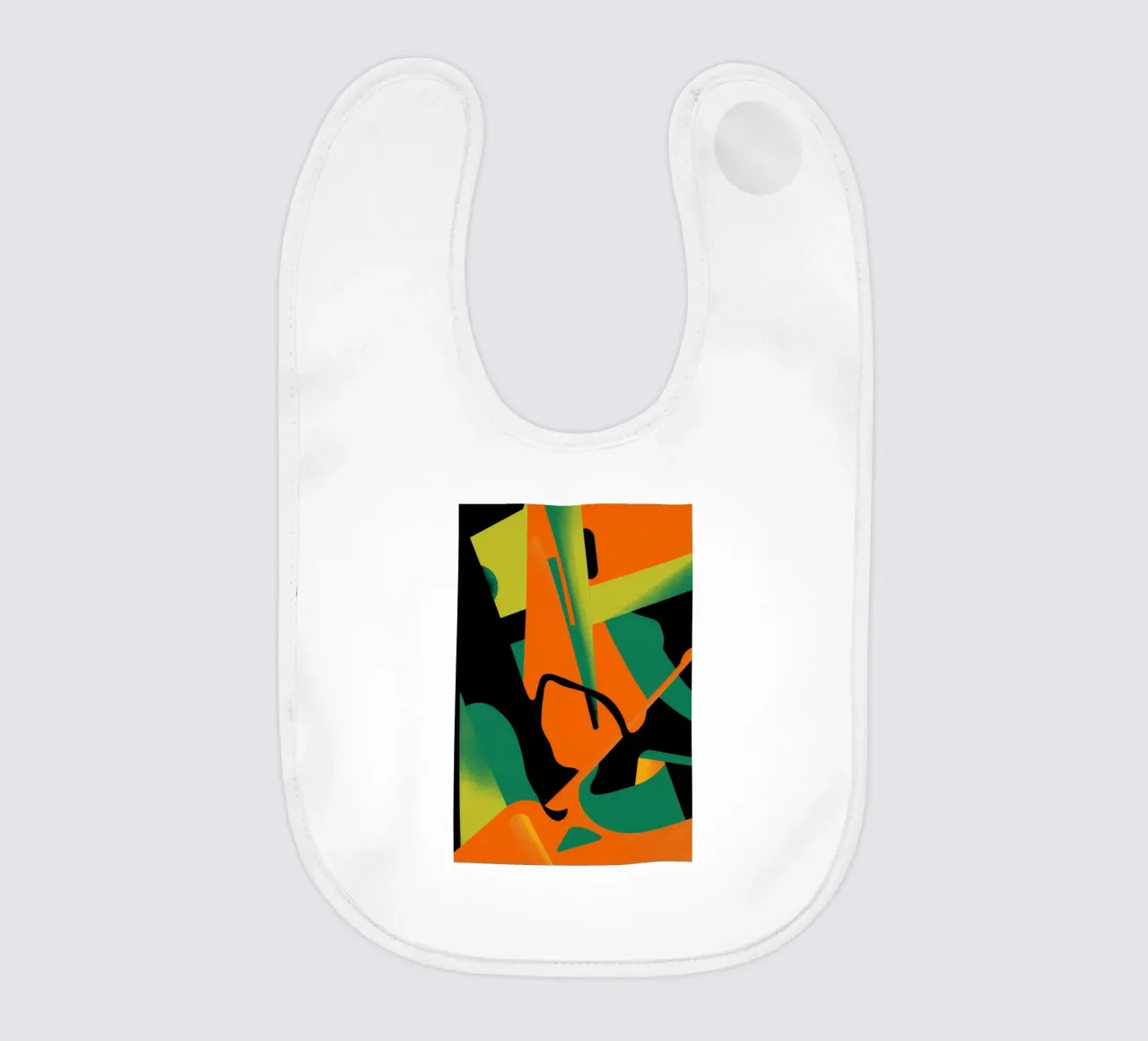 Bold Shape Abstract bavaglino da Obs Canvas